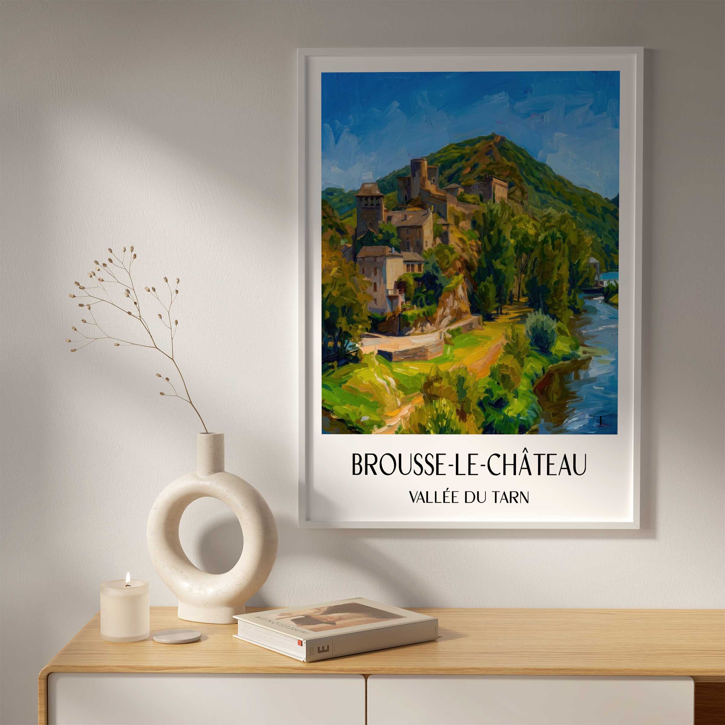 brousse-le-château-vallée-du-tarn-frankreich-poster-oil-painting-oelgemaelde
