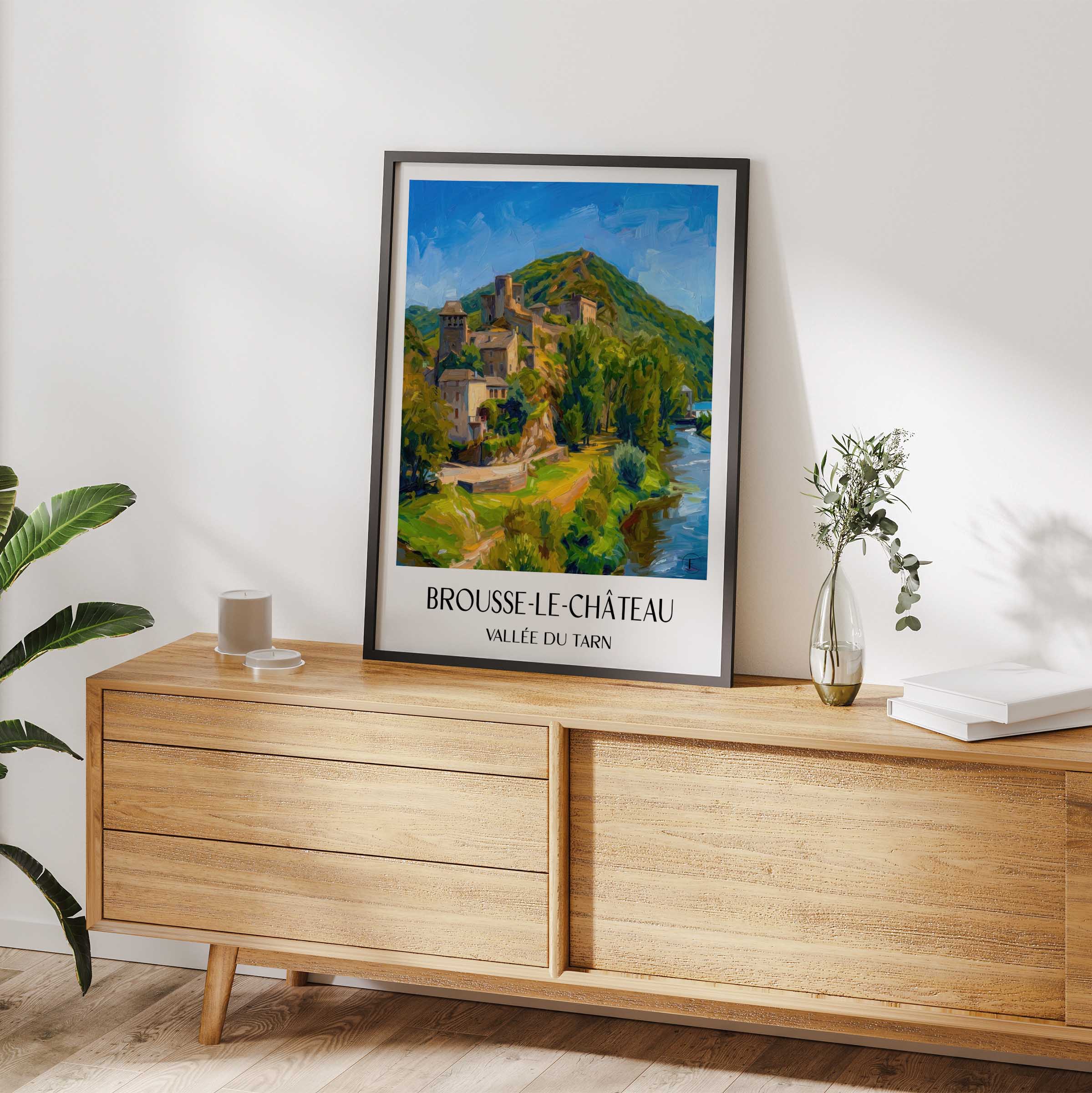 brousse-le-château-vallée-du-tarn-frankreich-poster-oil-painting-oelgemaelde