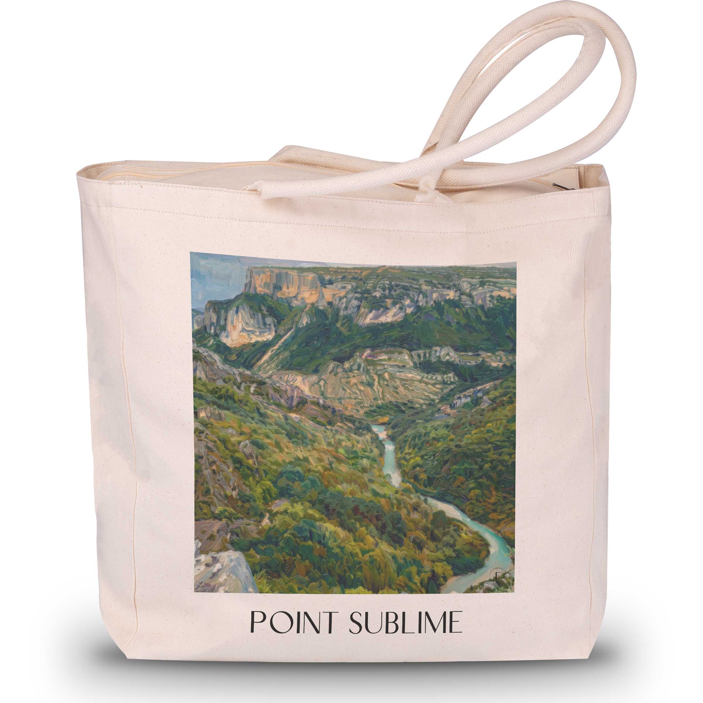 point-sublime-gorges-du-tarn-frankreich-einkaufstasche-oil-painting-oelgemaelde