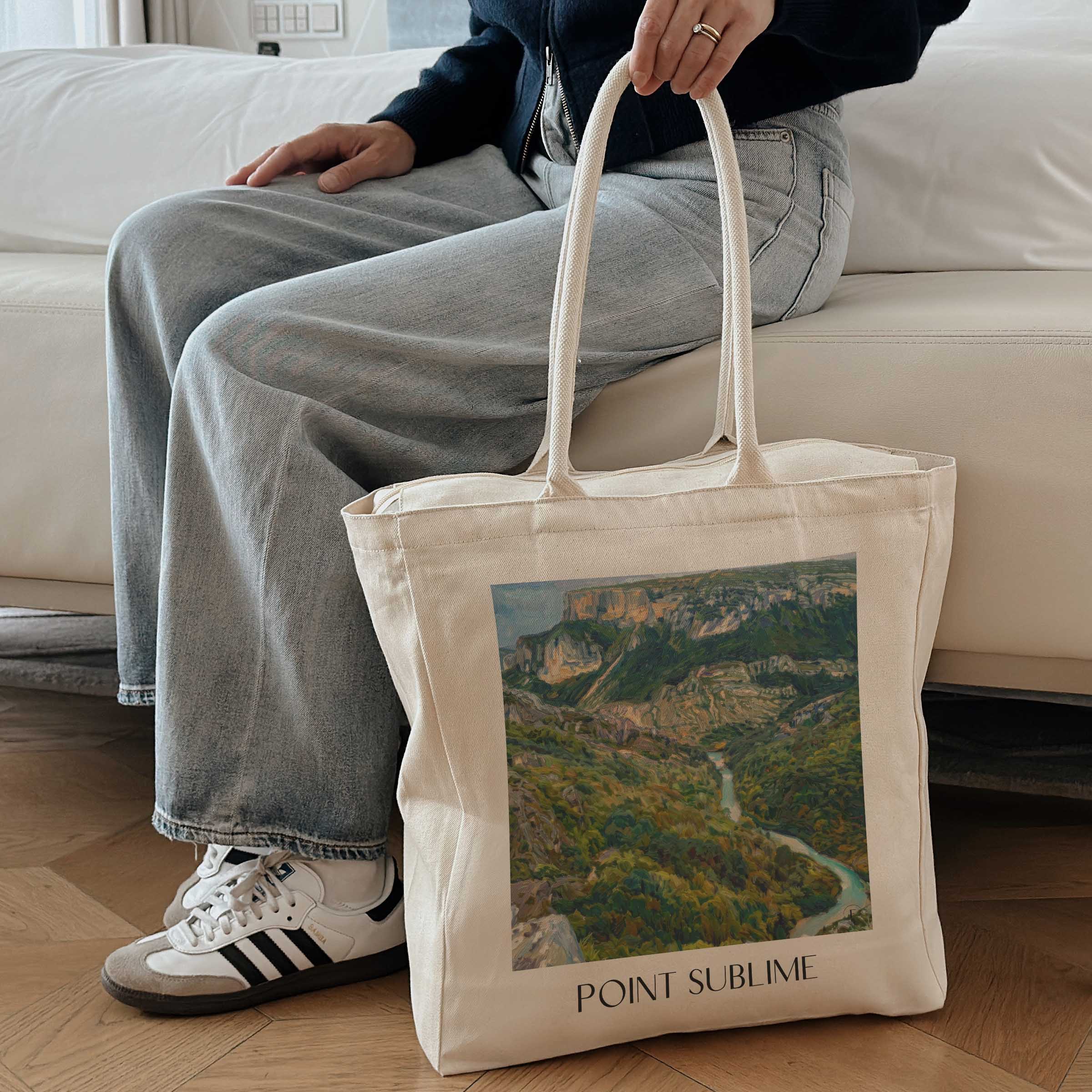 point-sublime-gorges-du-tarn-frankreich-einkaufstasche-oil-painting-oelgemaelde