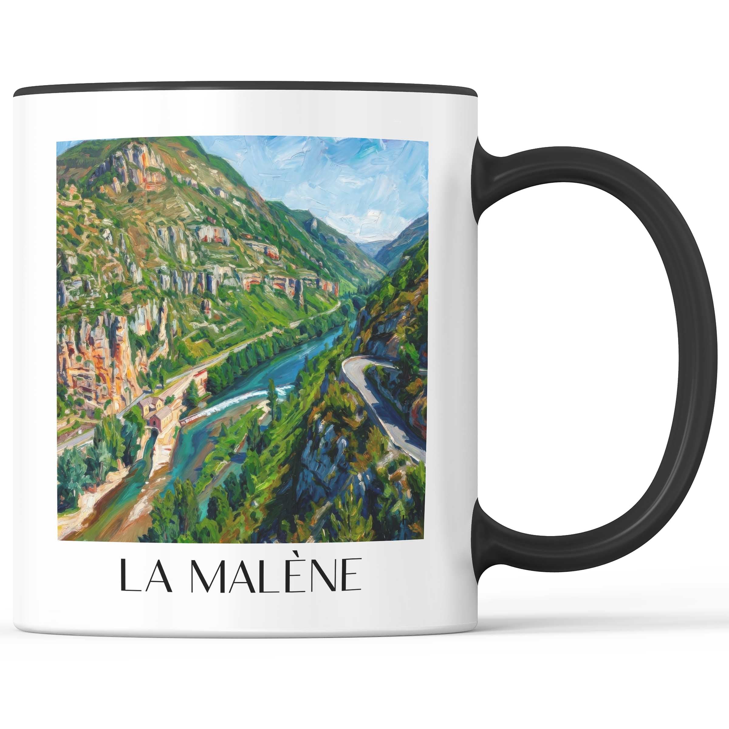la-malène-gorges-du-tarn-frankreich-kaffeebecher-oil-painting-oelgemaelde