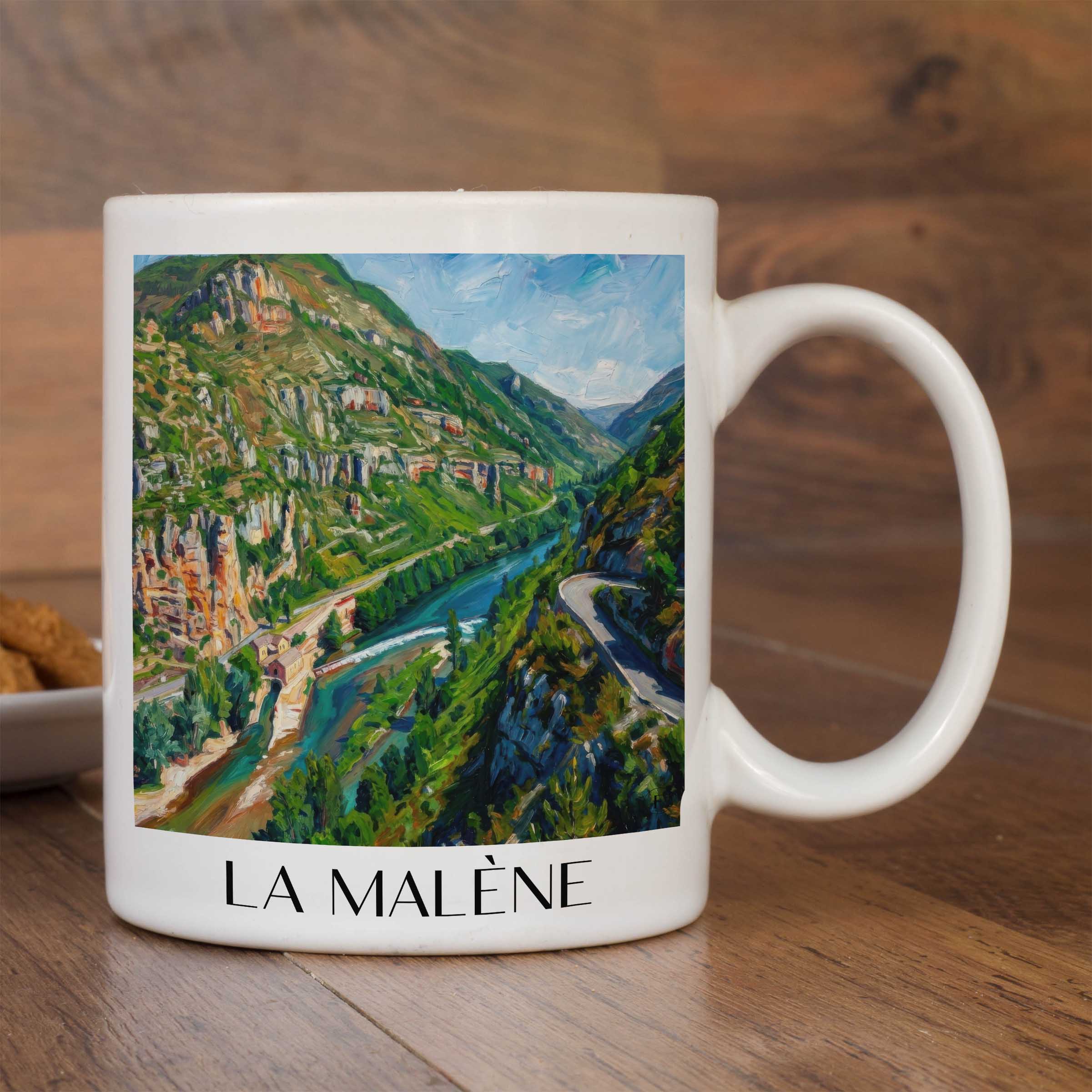 la-malène-gorges-du-tarn-frankreich-kaffeebecher-oil-painting-oelgemaelde