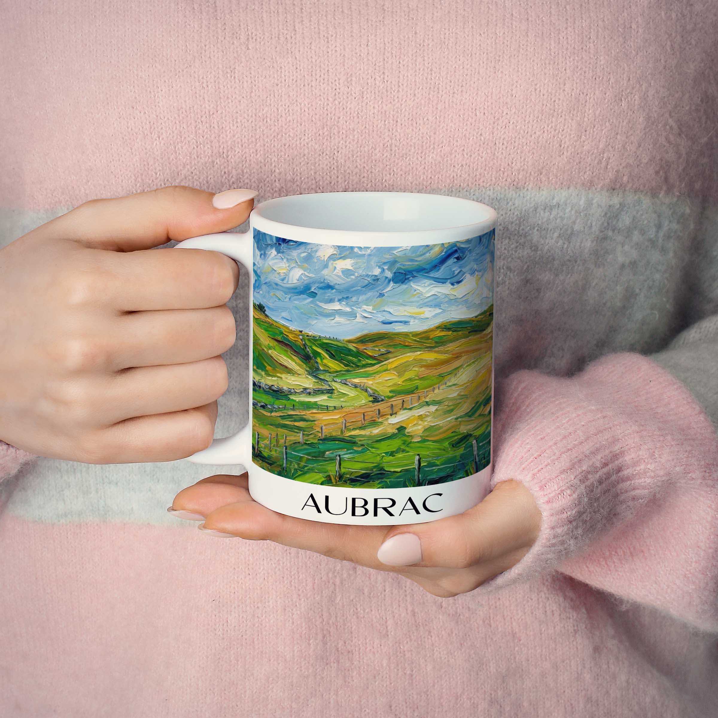 aubrac-okzitanien-frankreich-kaffeebecher-oil-painting-oelgemaelde