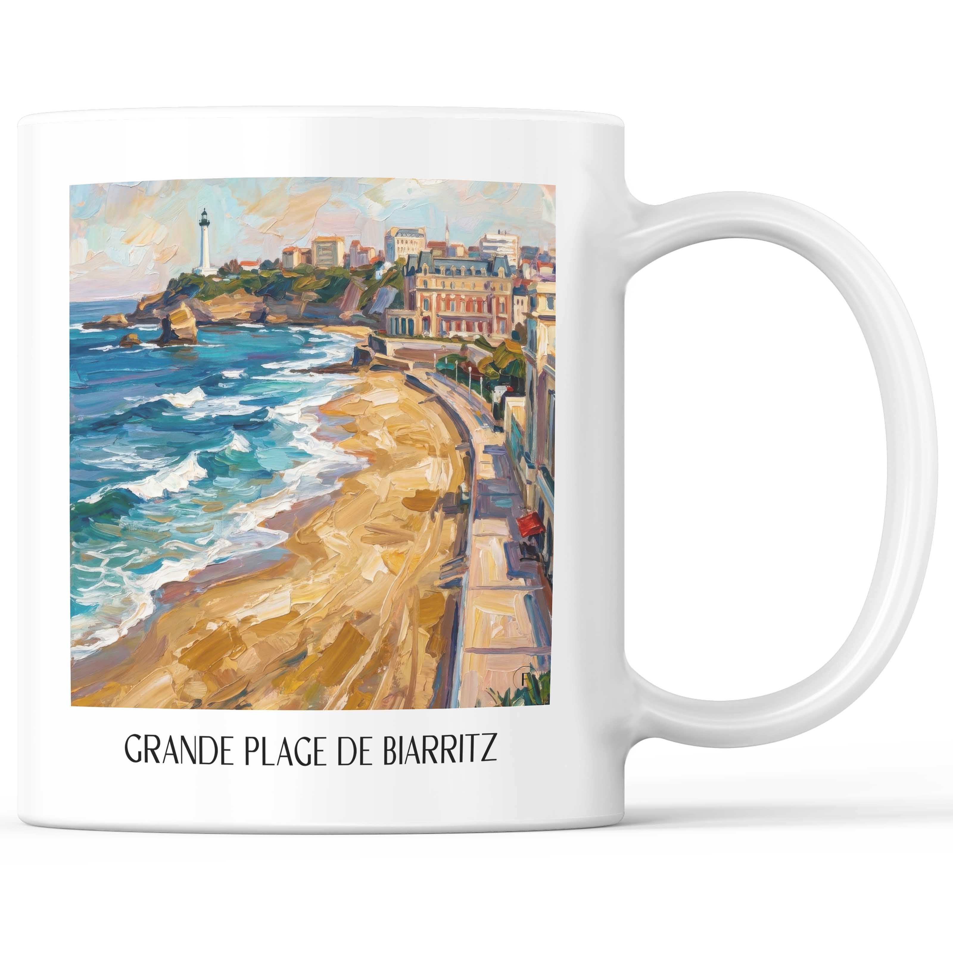 grande-plage-de-biarritz-pays-basque-frankreich-kaffeebecher-oil-painting-oelgemaelde