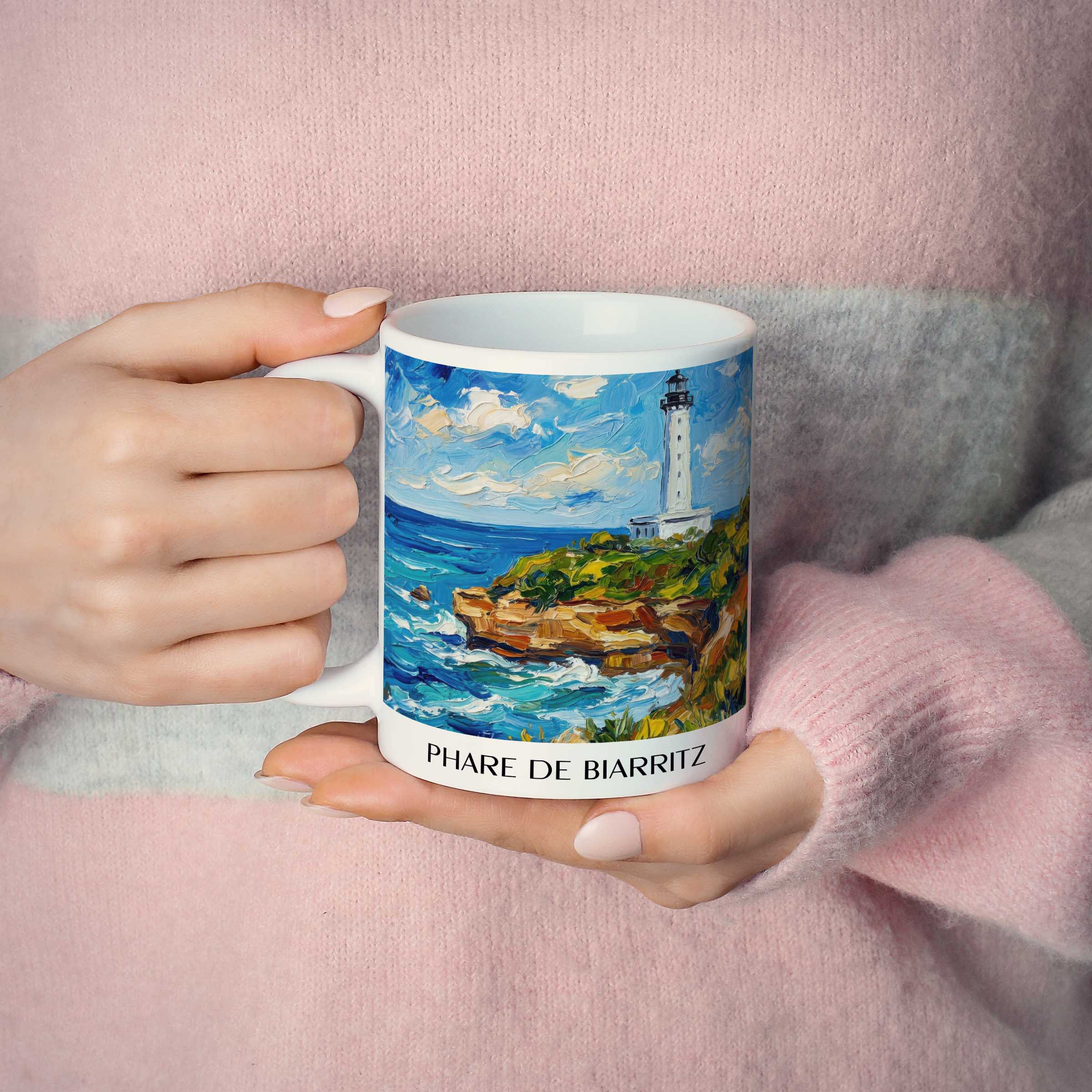 phare-de-biarritz-pays-basque-frankreich-kaffeebecher-oil-painting-oelgemaelde