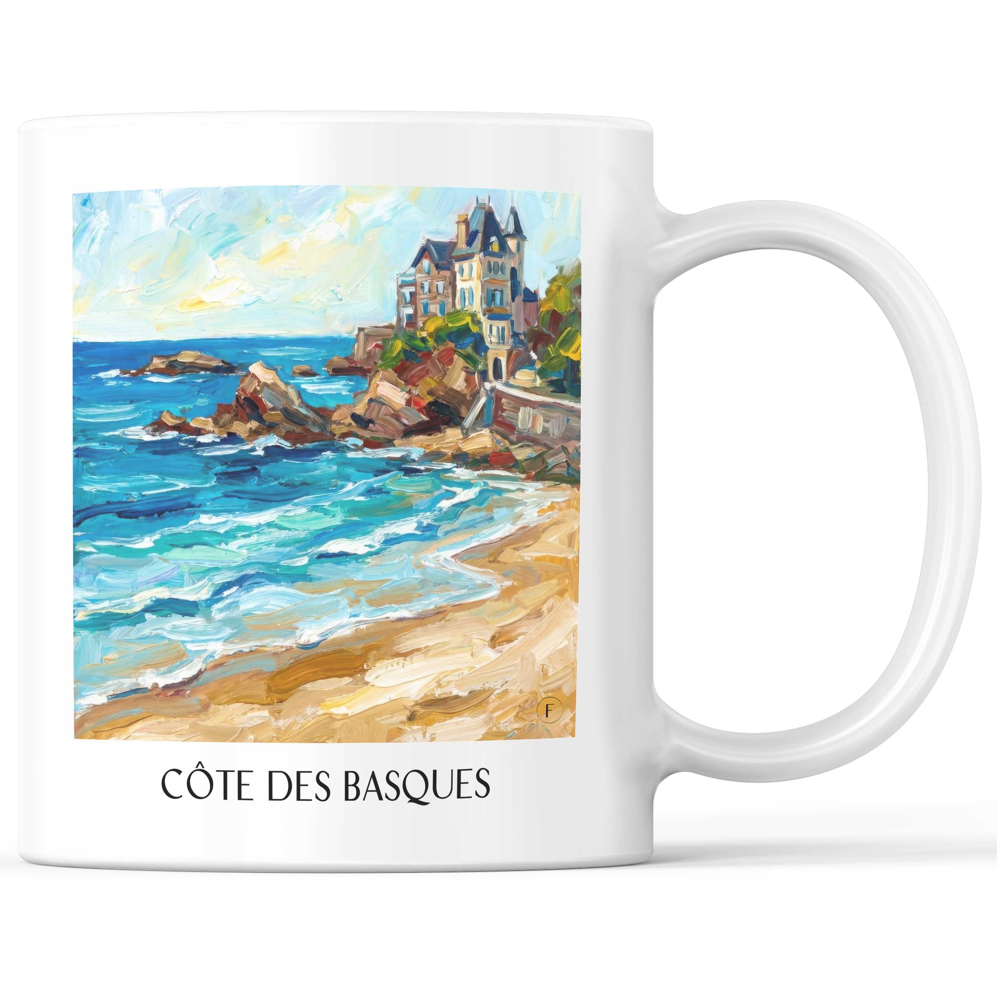 côte-des-basques-biarritz-frankreich-kaffeebecher-oil-painting-oelgemaelde
