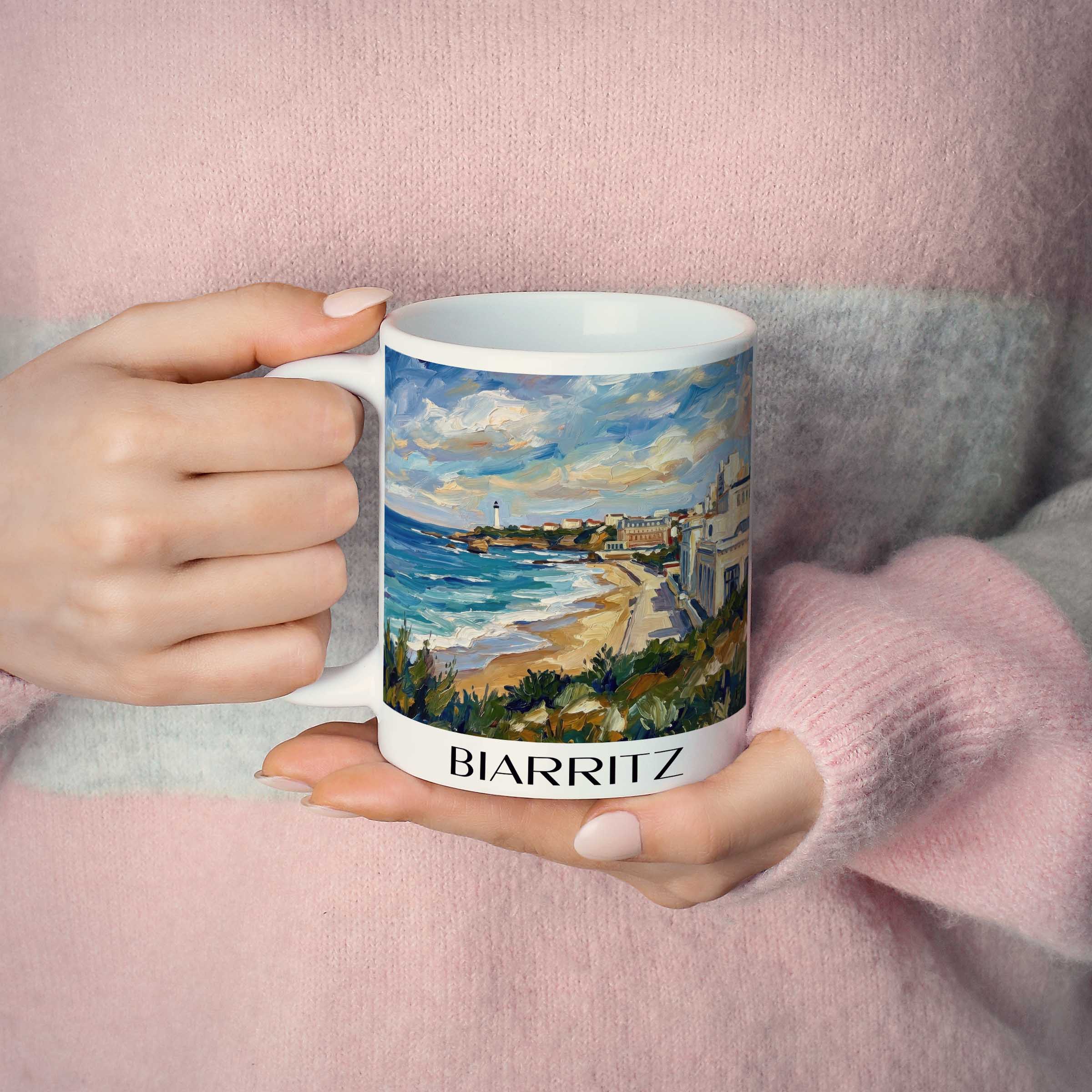 biarritz-pays-basque-frankreich-kaffeebecher-oil-painting-oelgemaelde