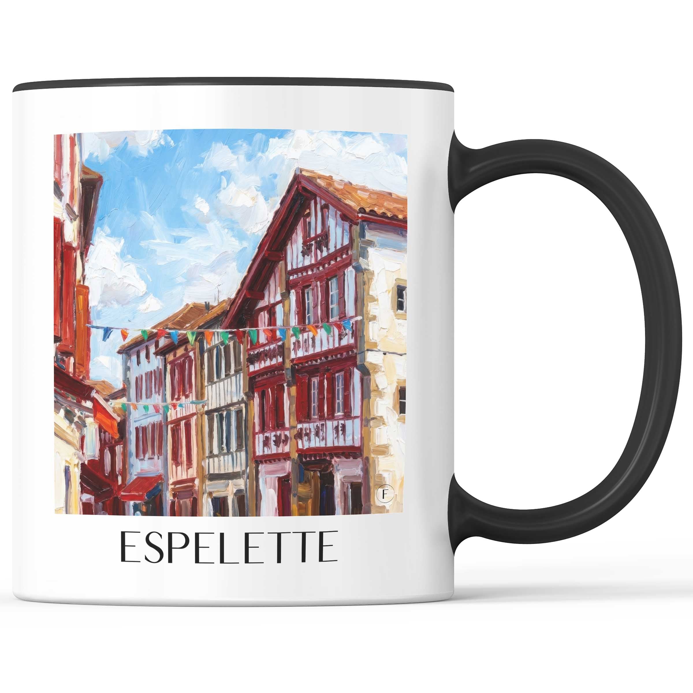 espelette-pays-basque-frankreich-kaffeebecher-oil-painting-oelgemaelde