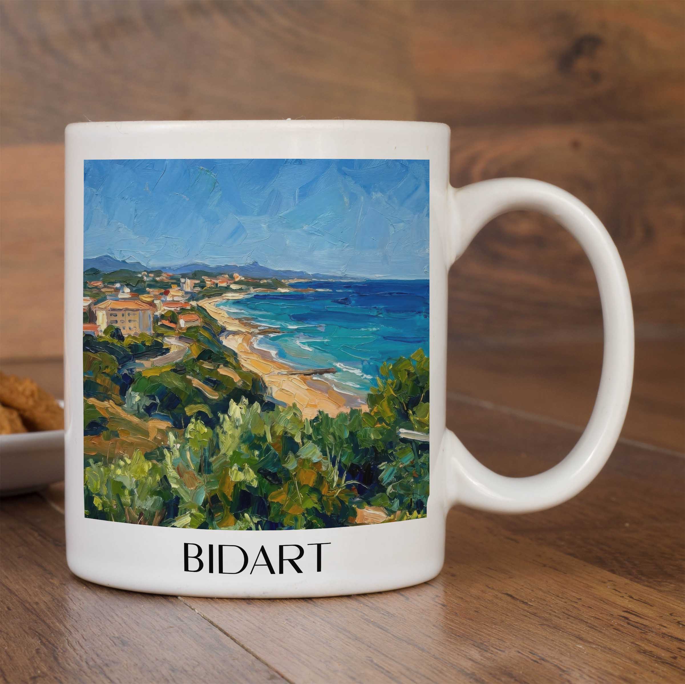bidart-pays-basque-frankreich-kaffeebecher-oil-painting-oelgemaelde