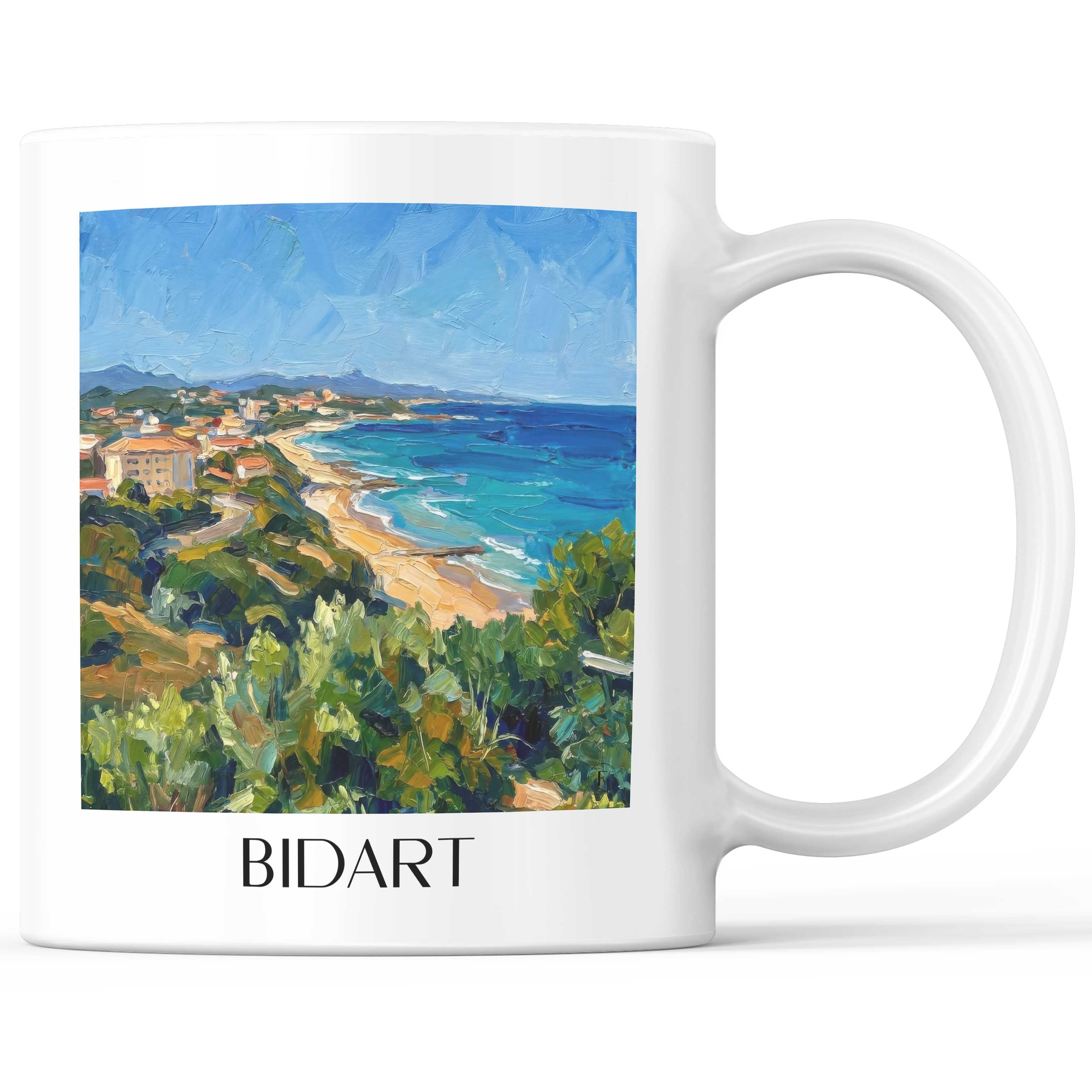 bidart-pays-basque-frankreich-kaffeebecher-oil-painting-oelgemaelde
