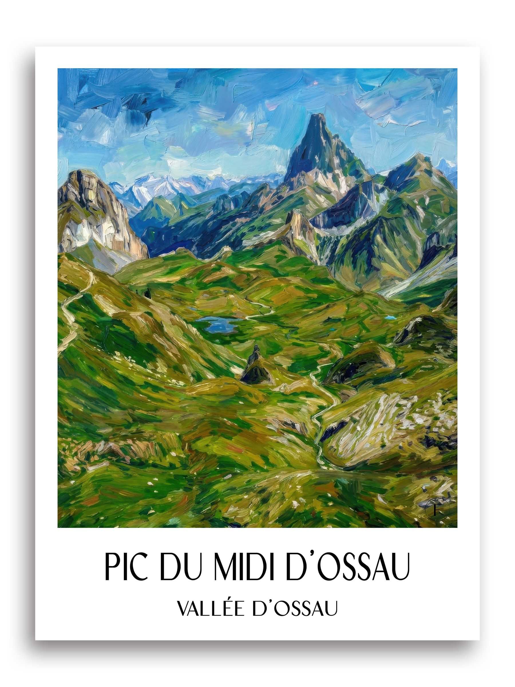 pic-du-midi-d'ossau-vallée-d'ossau-frankreich-poster-oil-painting-oelgemaelde