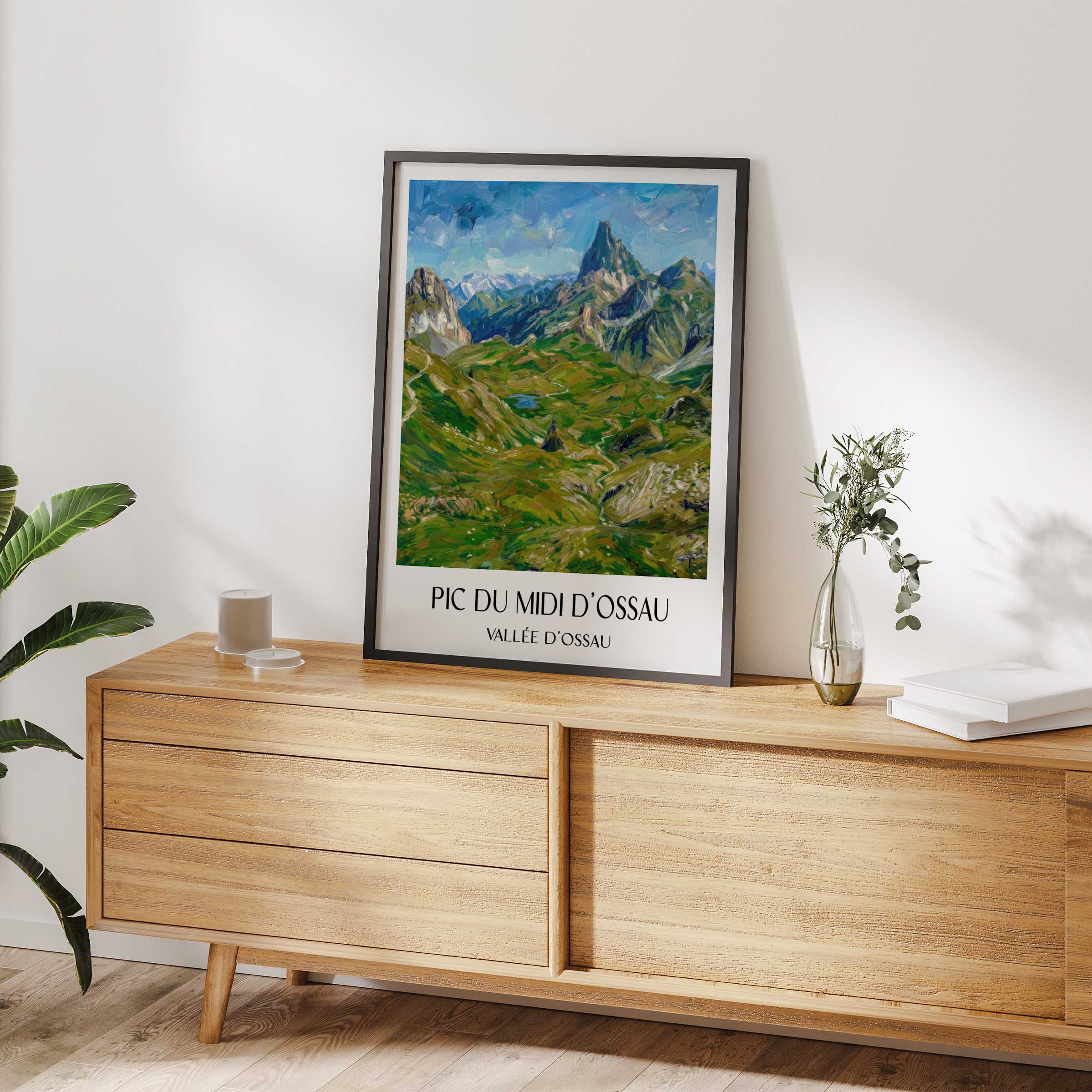 pic-du-midi-d'ossau-vallée-d'ossau-frankreich-poster-oil-painting-oelgemaelde
