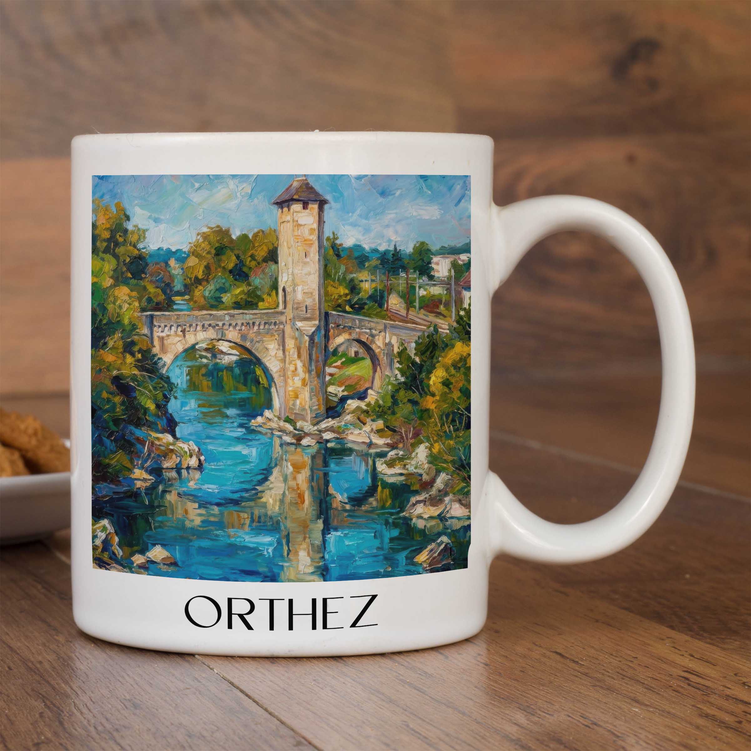 orthez-béarn-frankreich-kaffeebecher-oil-painting-oelgemaelde