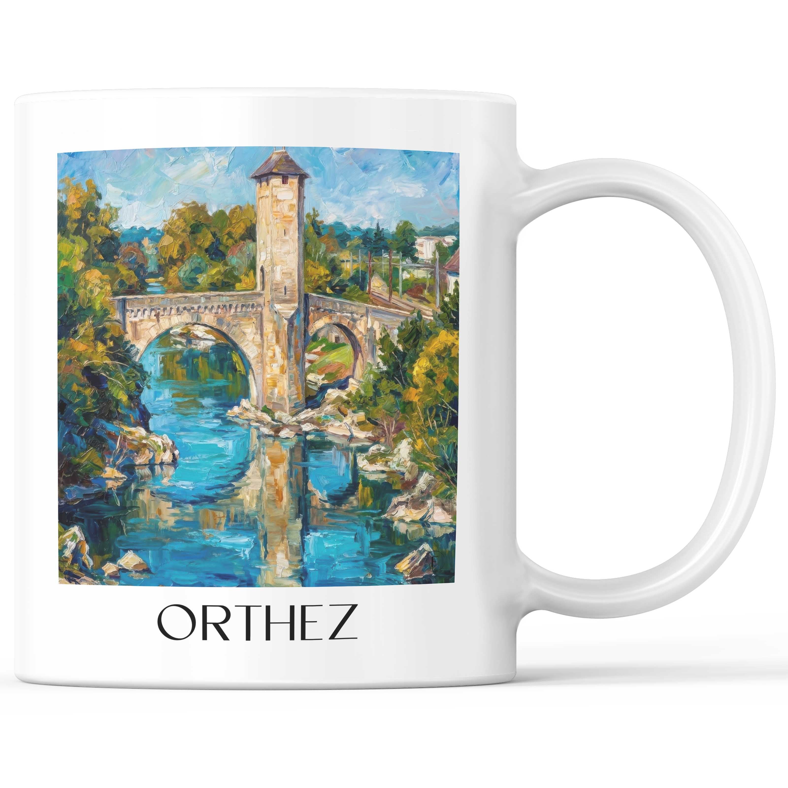 orthez-béarn-frankreich-kaffeebecher-oil-painting-oelgemaelde