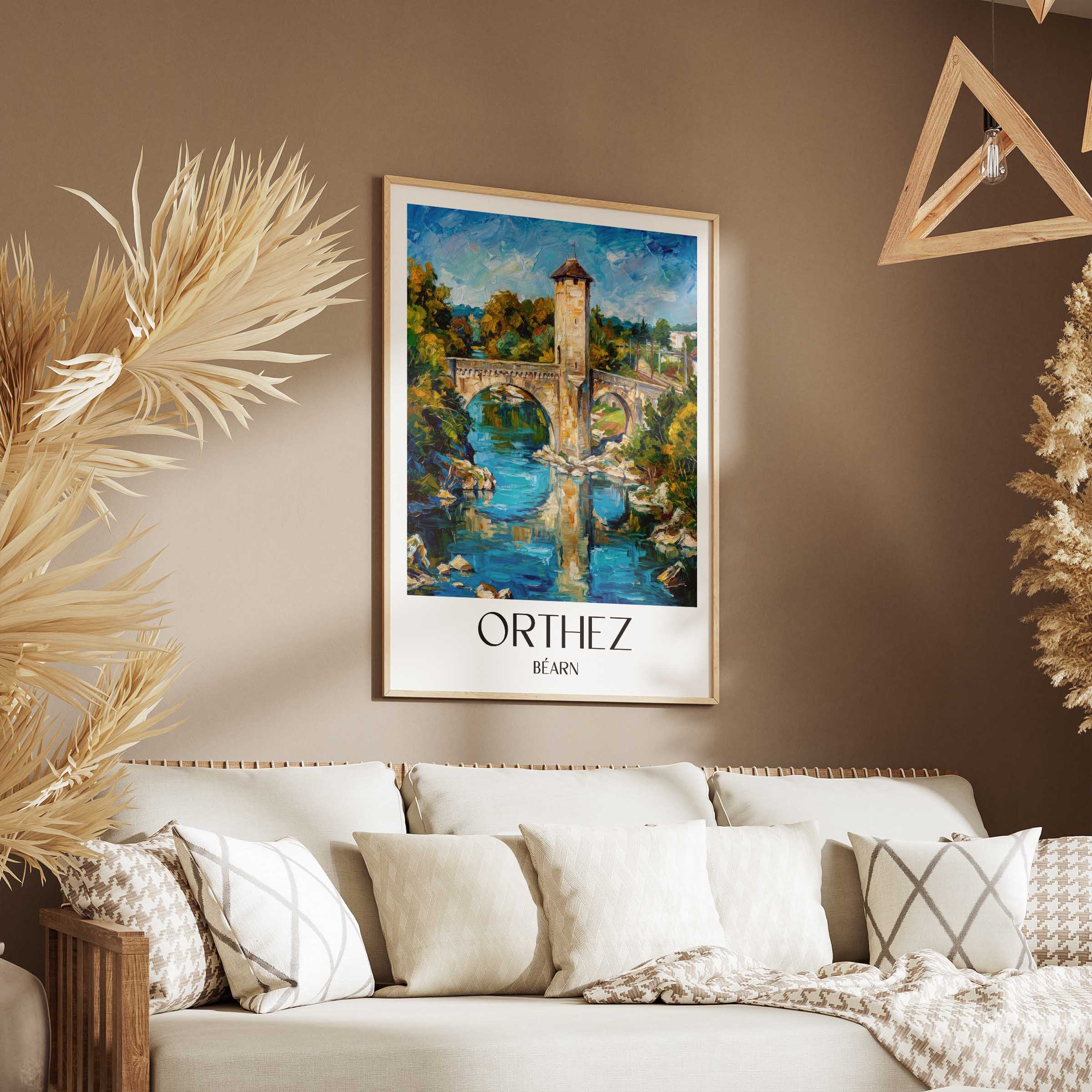 orthez-béarn-frankreich-poster-oil-painting-oelgemaelde