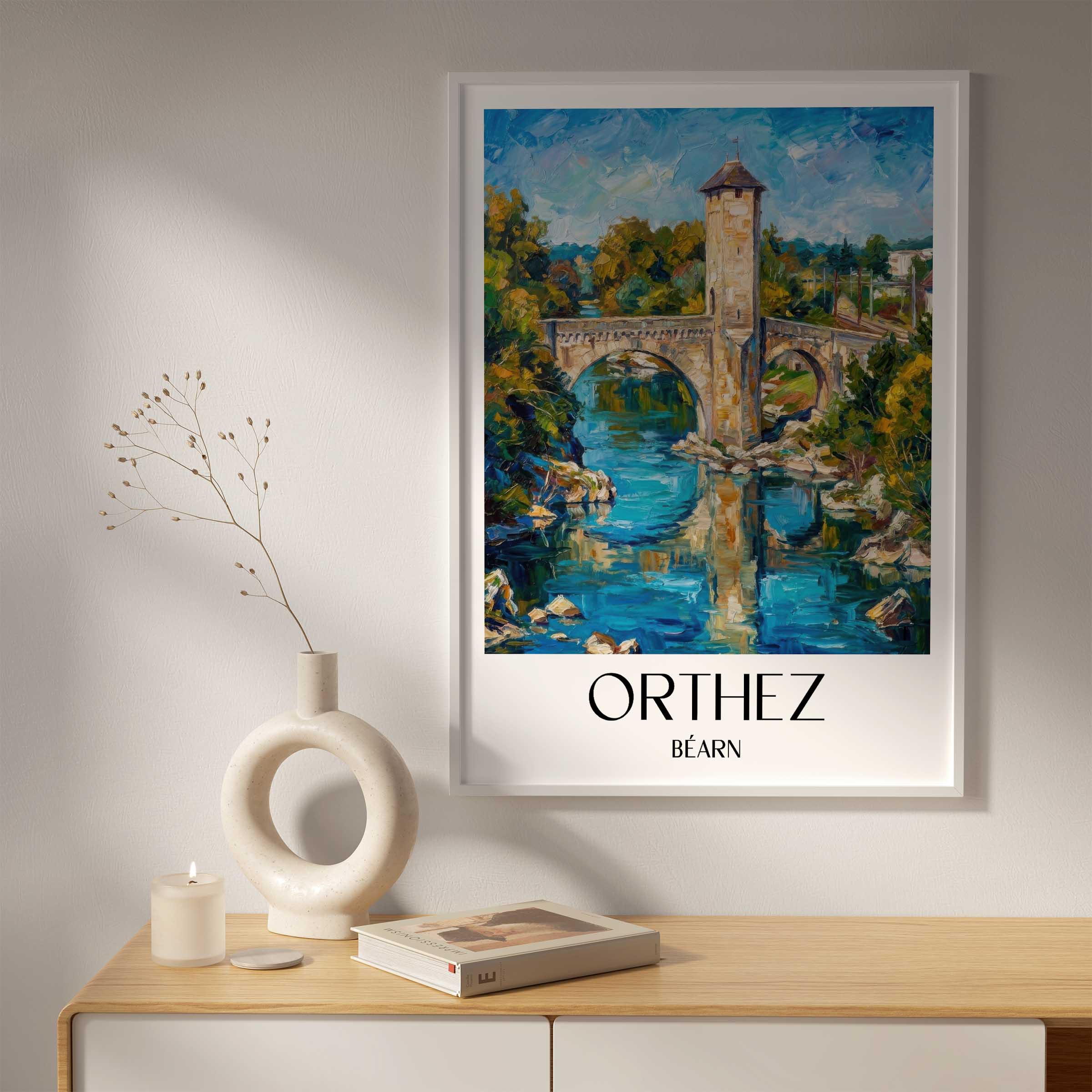 orthez-béarn-frankreich-poster-oil-painting-oelgemaelde