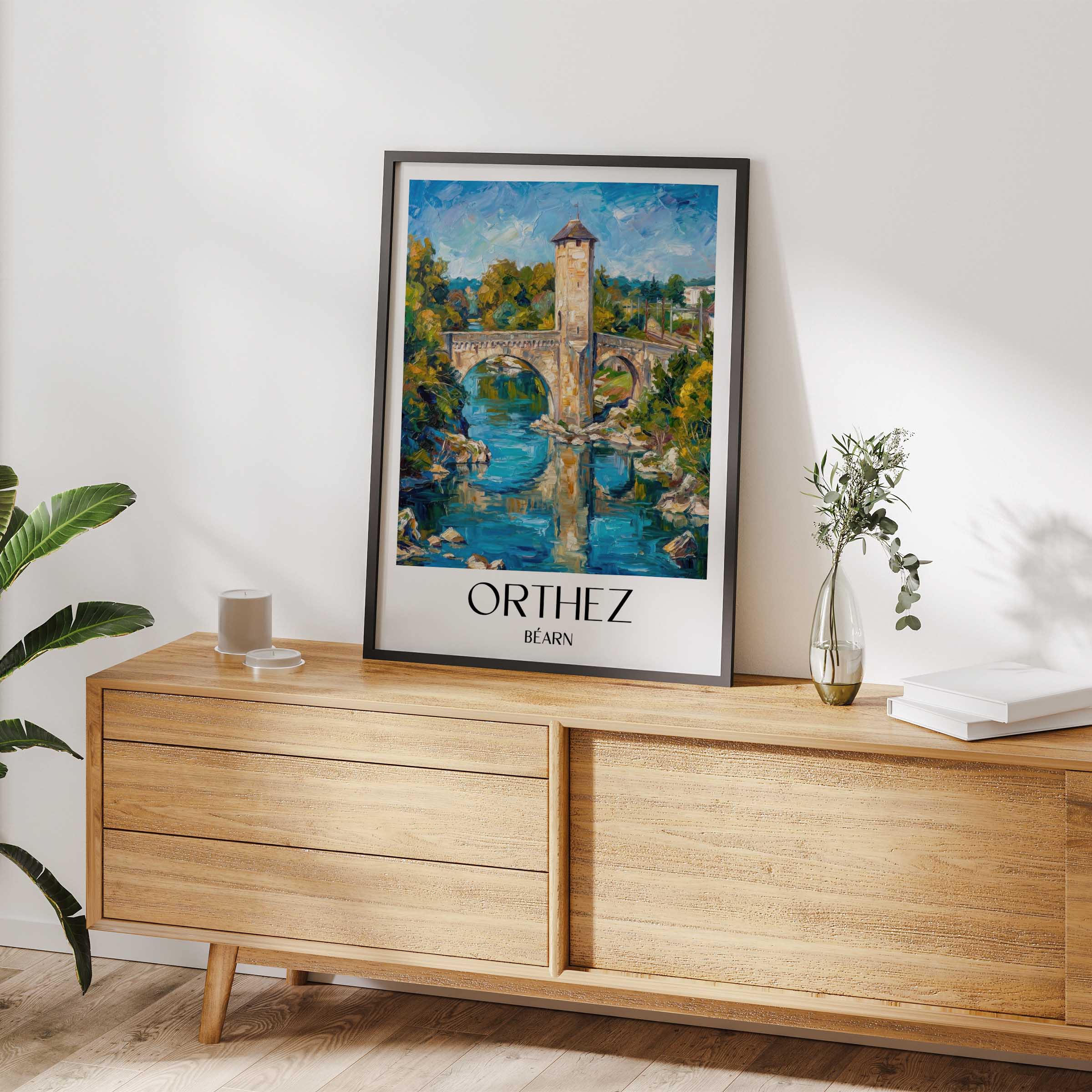 orthez-béarn-frankreich-poster-oil-painting-oelgemaelde