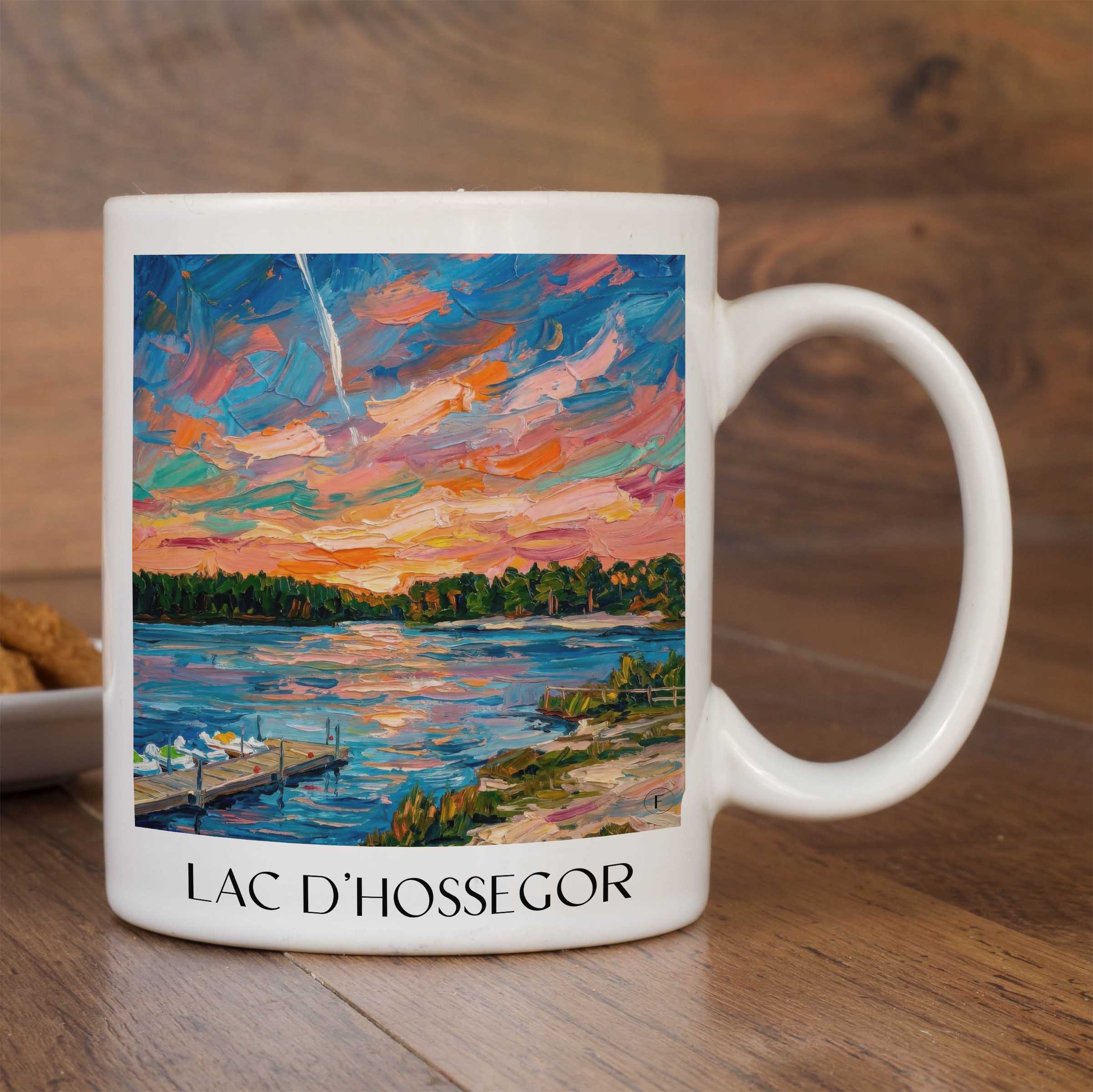 lac-d'hossegor-côte-landaise-frankreich-kaffeebecher-oil-painting-oelgemaelde