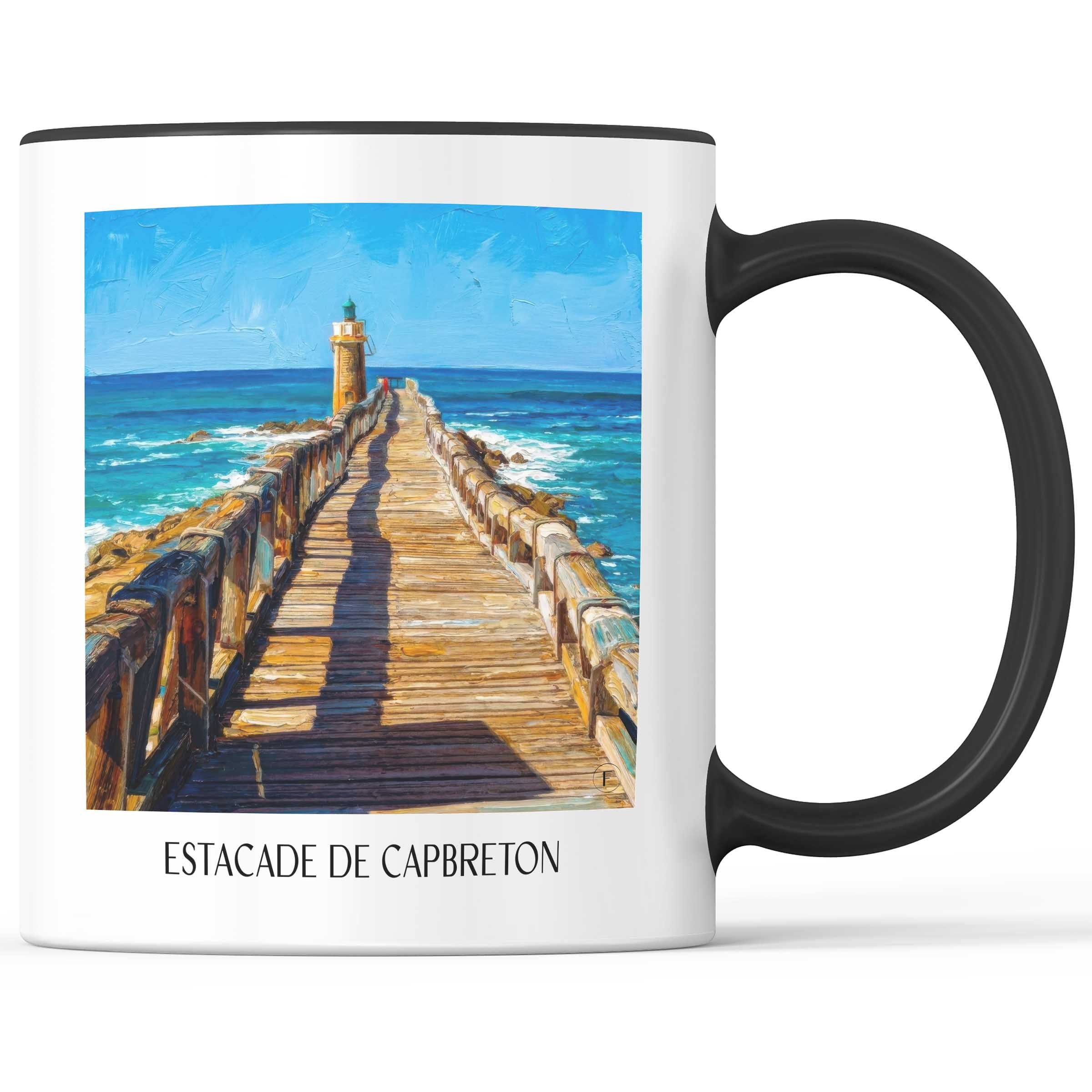 estacade-de-capbreton-côte-landaise-frankreich-kaffeebecher-oil-painting-oelgemaelde