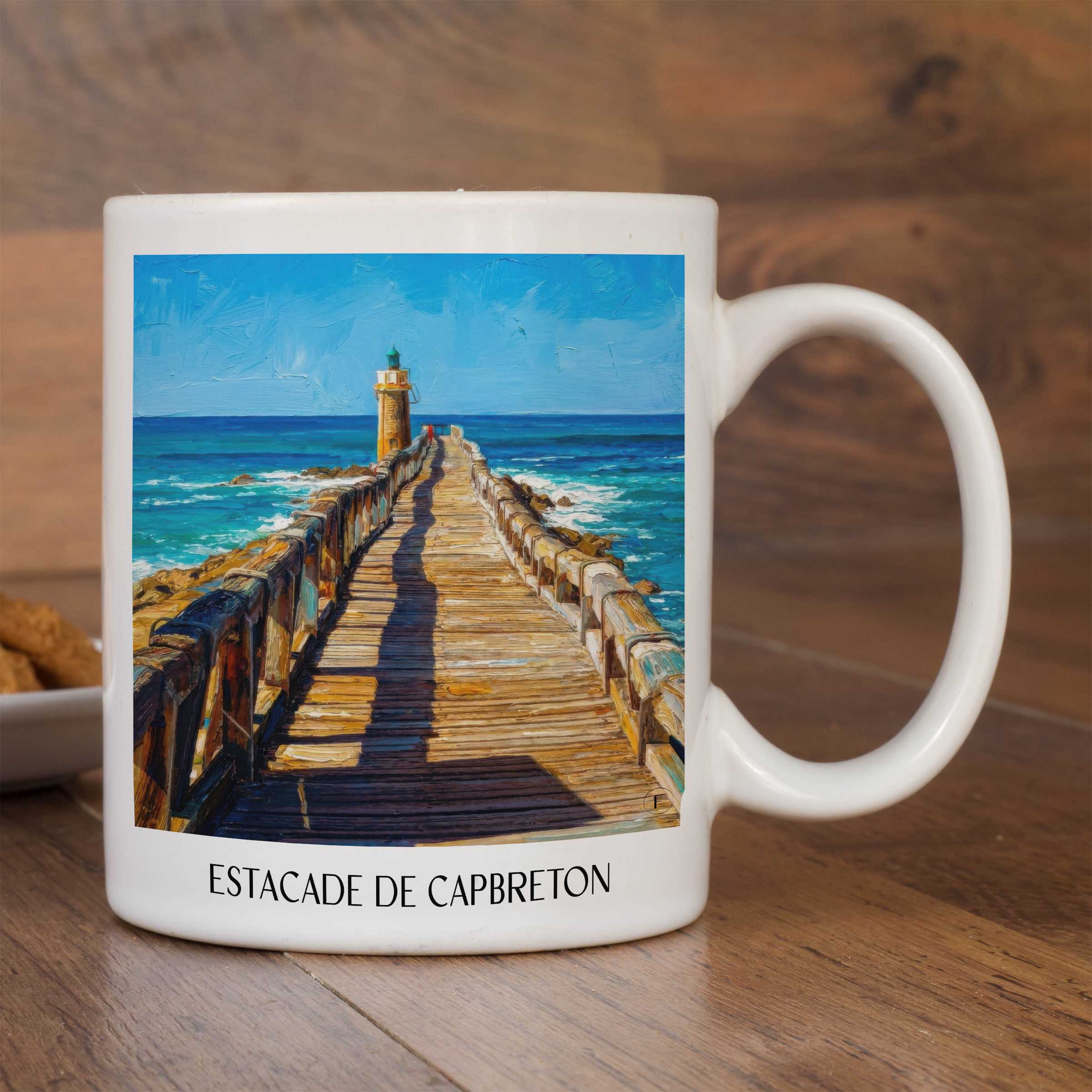 estacade-de-capbreton-côte-landaise-frankreich-kaffeebecher-oil-painting-oelgemaelde