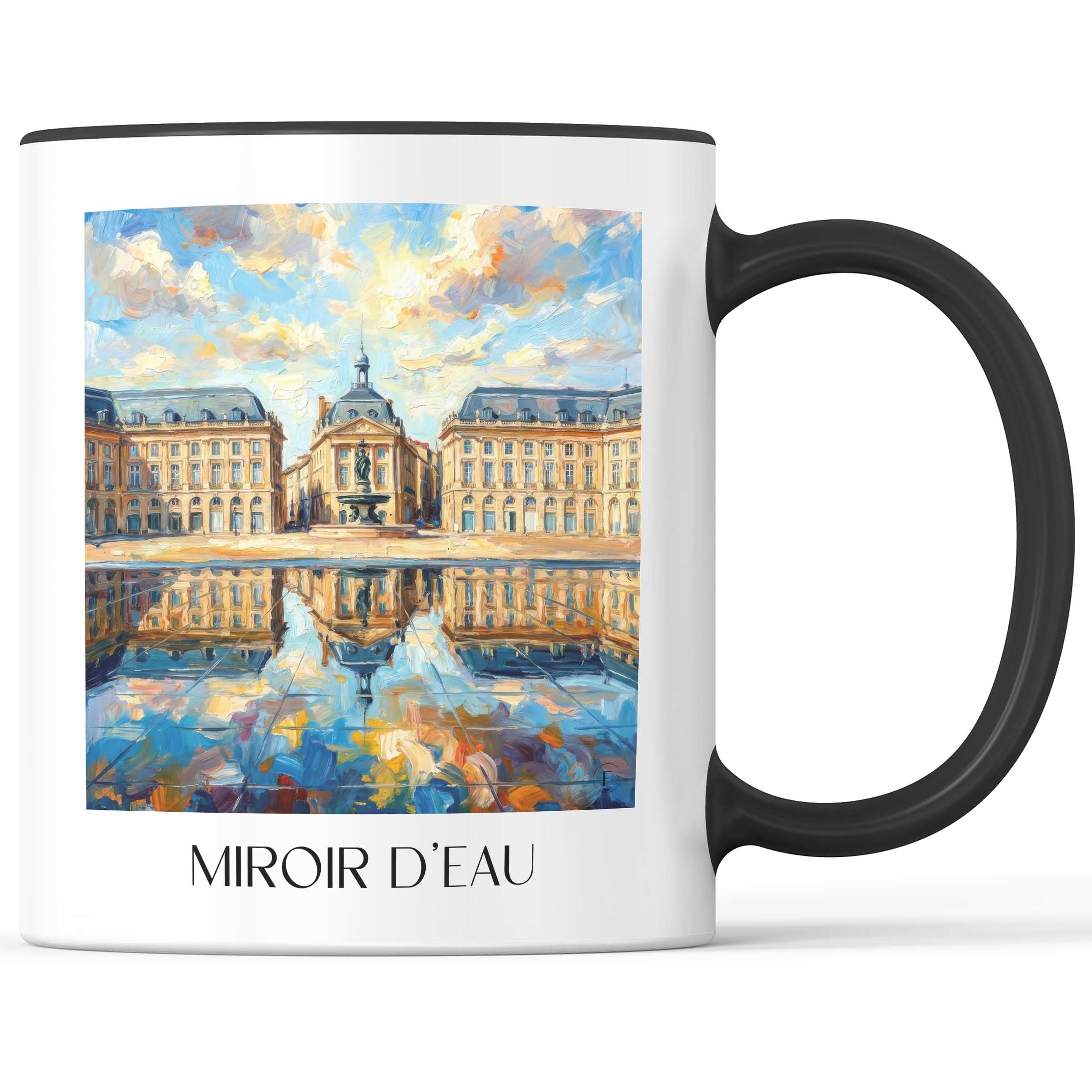 miroir-d'eau-bordeaux-frankreich-kaffeebecher-oil-painting-oelgemaelde