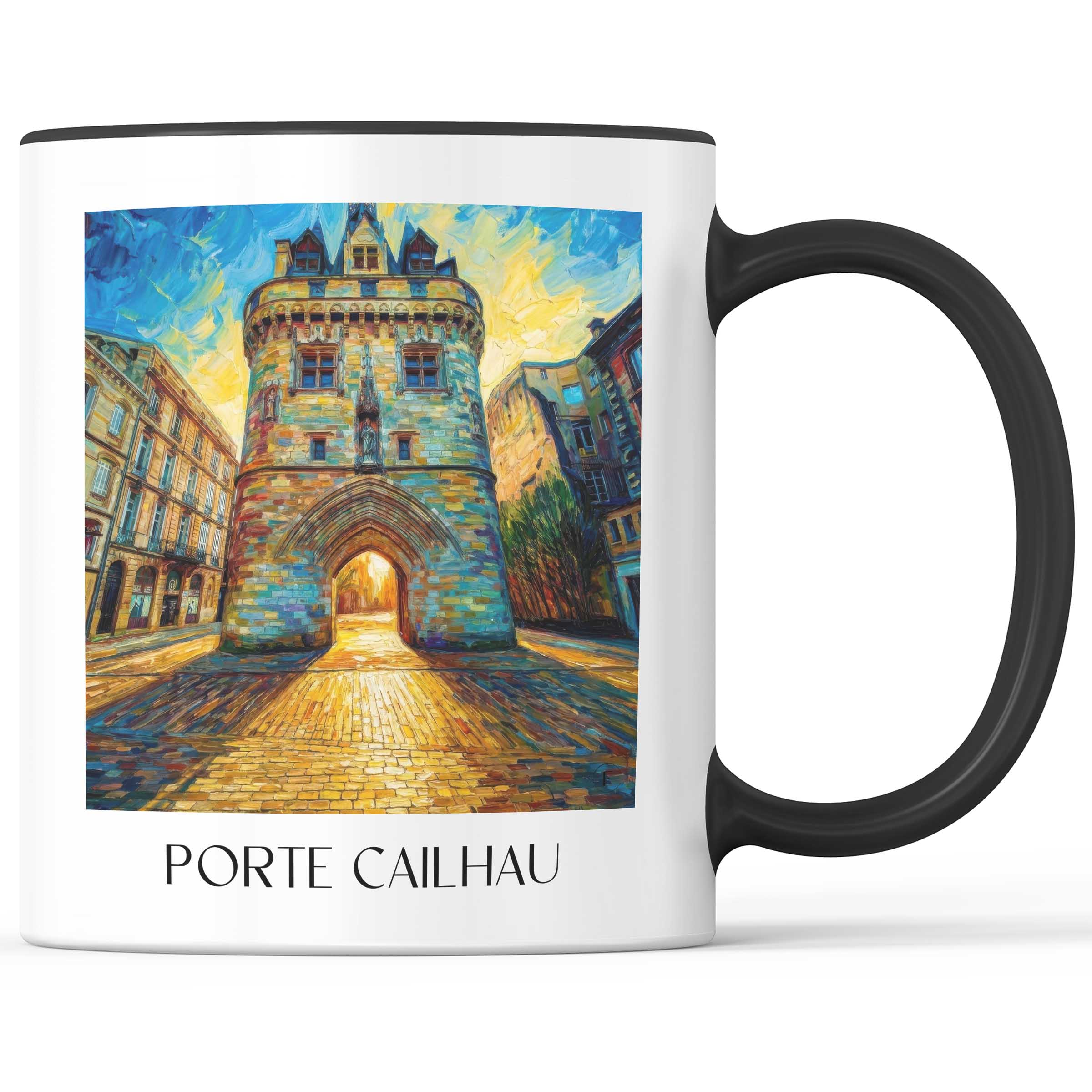 porte-cailhau-bordeaux-frankreich-kaffeebecher-oil-painting-oelgemaelde