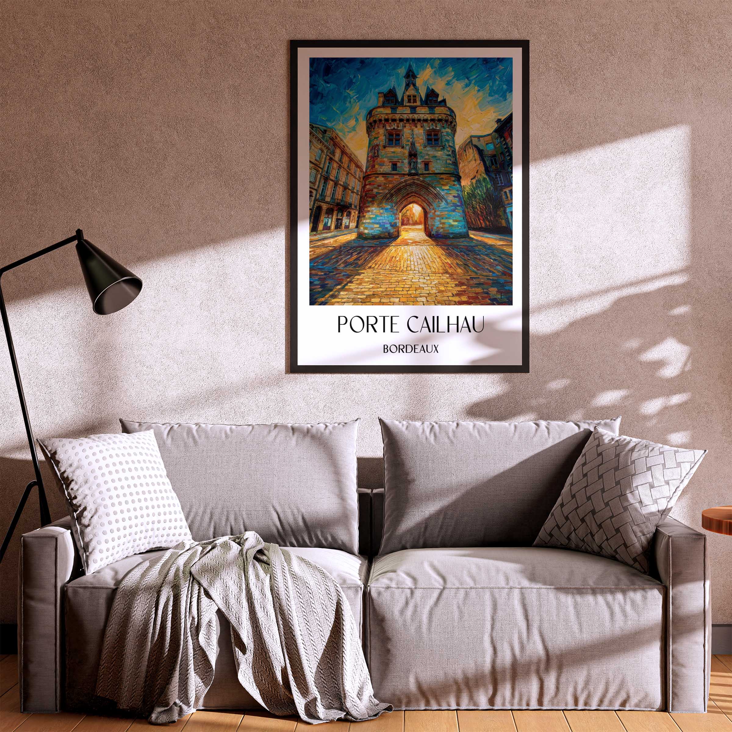 porte-cailhau-bordeaux-frankreich-poster-oil-painting-oelgemaelde
