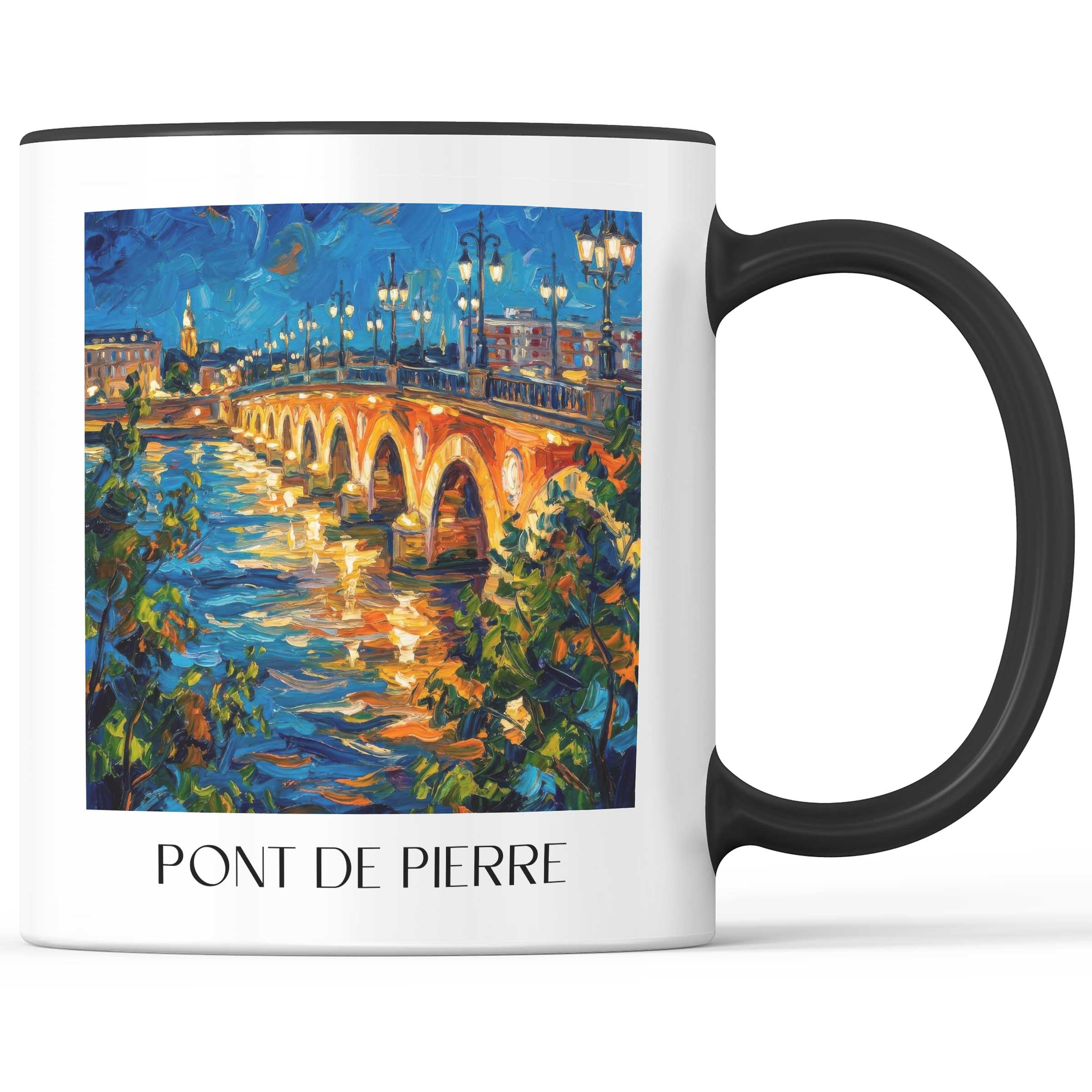 pont-de-pierre-bordeaux-frankreich-kaffeebecher-oil-painting-oelgemaelde