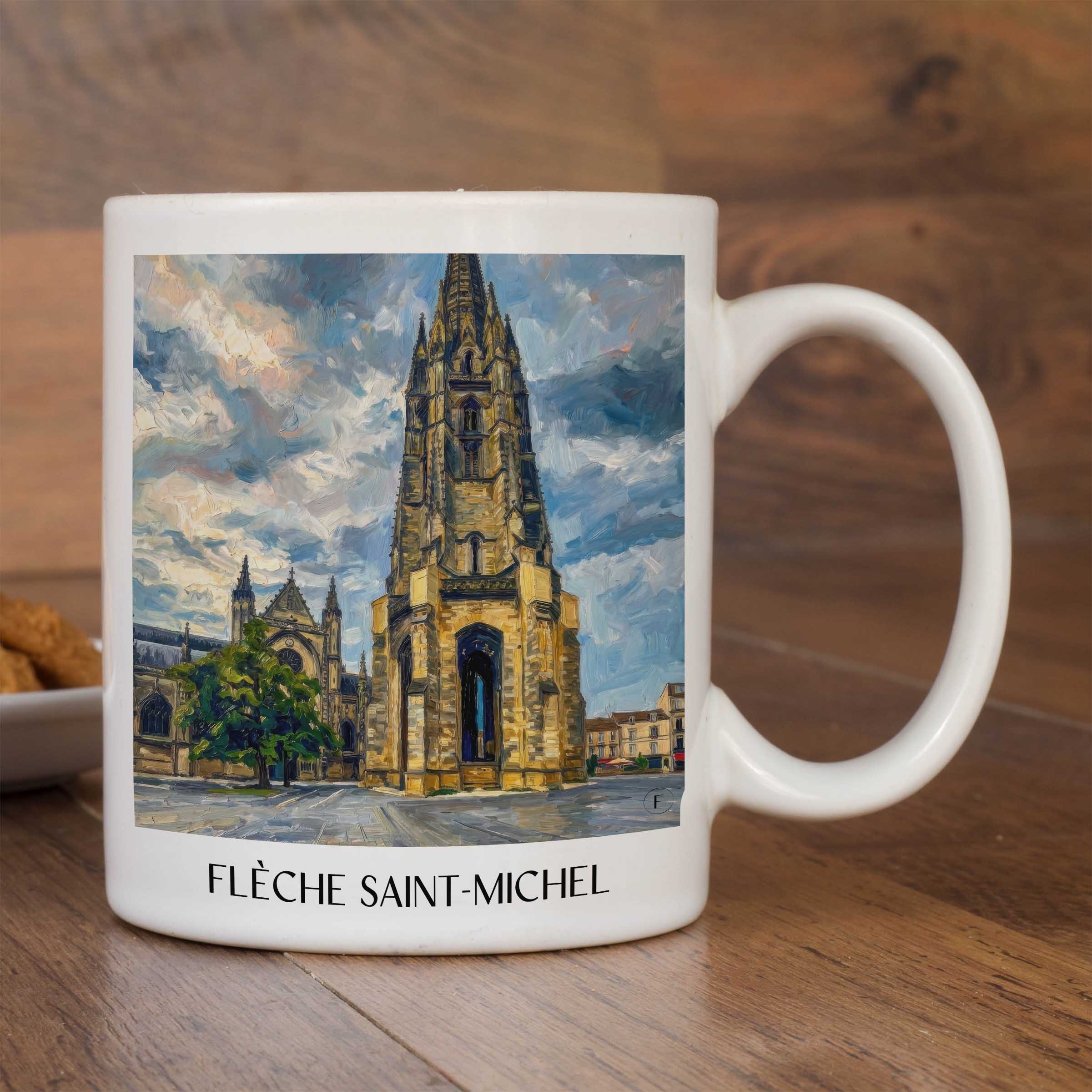 flèche-saint-michel-bordeaux-frankreich-kaffeebecher-oil-painting-oelgemaelde