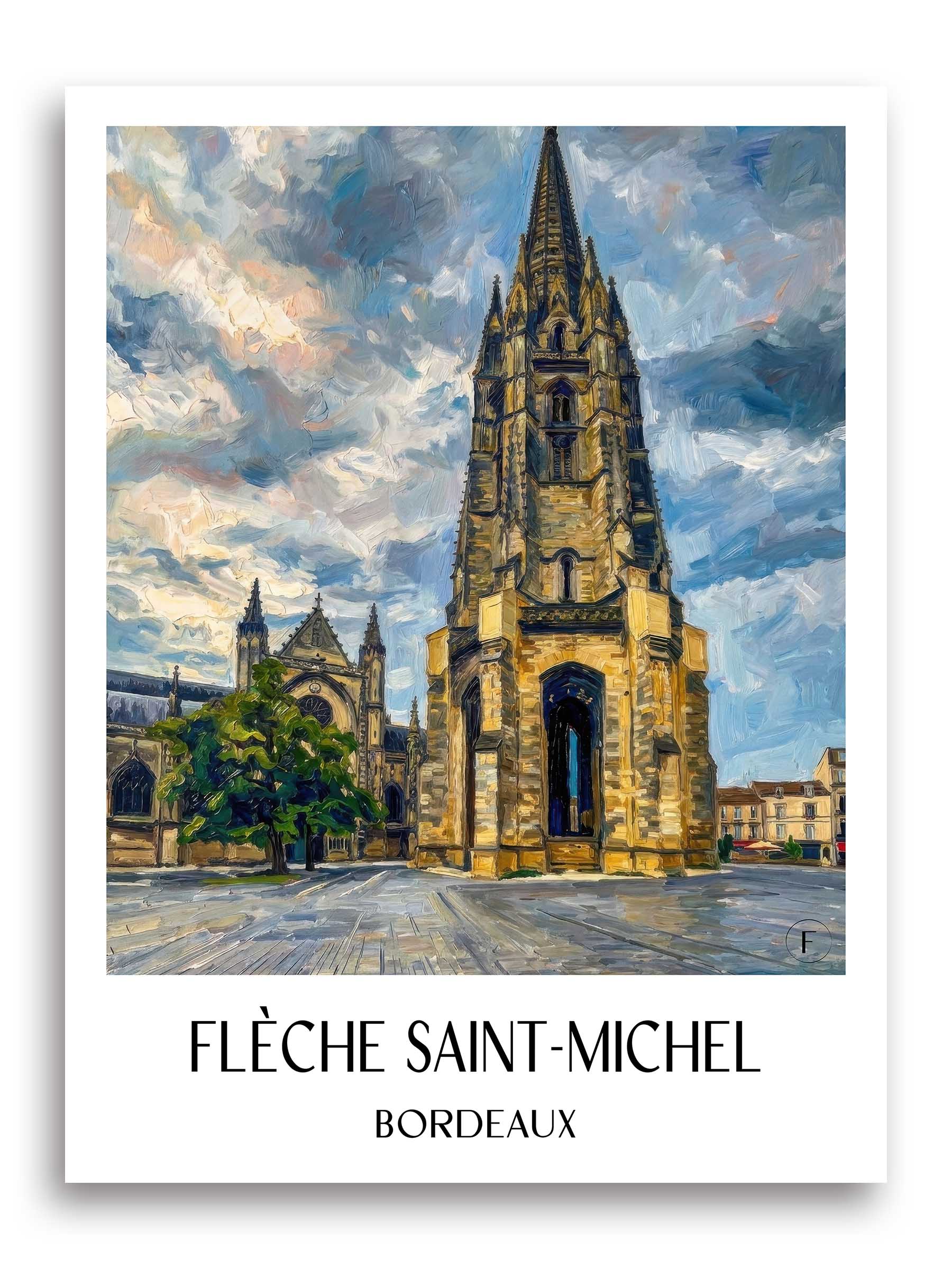 flèche-saint-michel-bordeaux-frankreich-poster-oil-painting-oelgemaelde