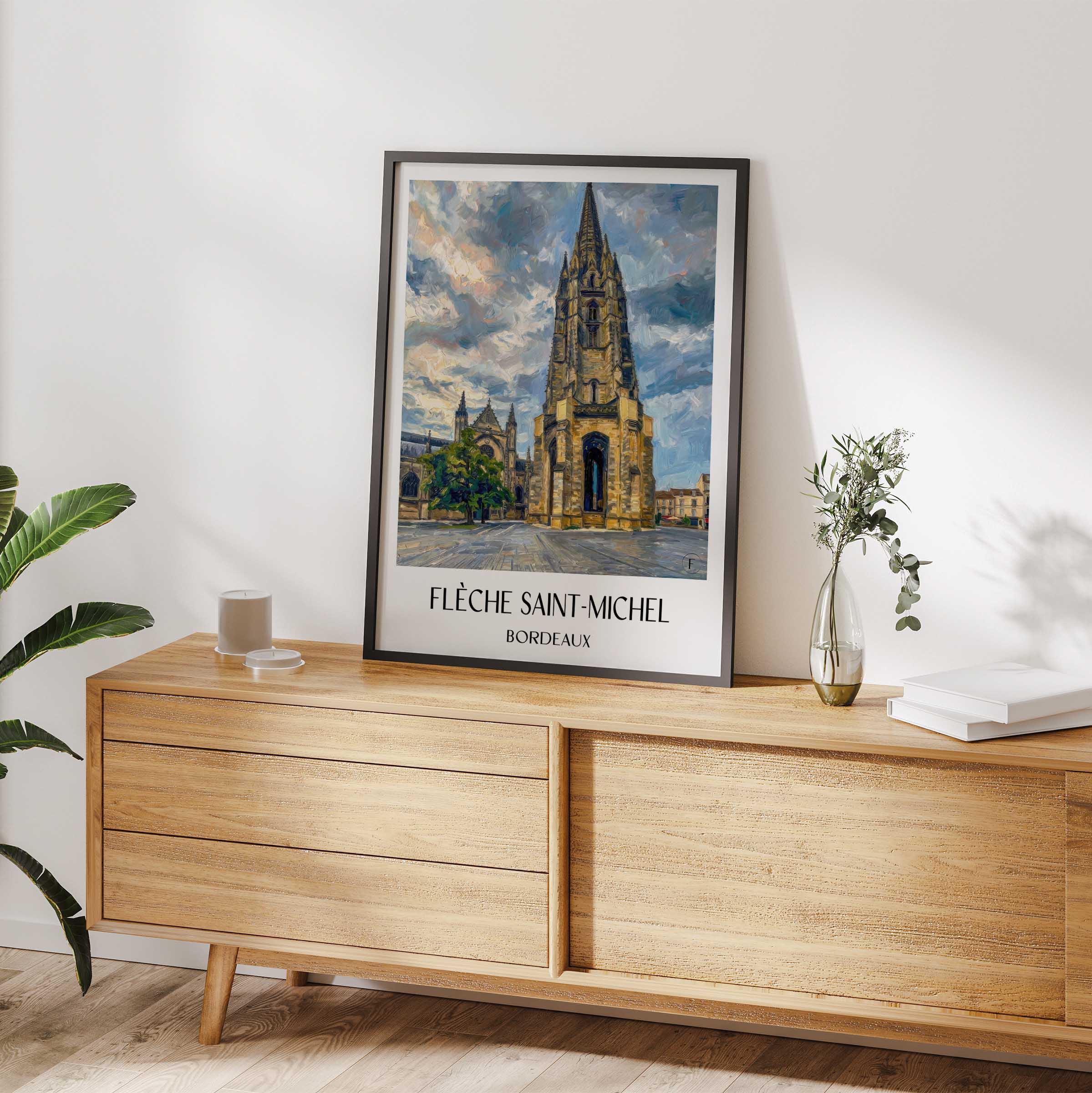 flèche-saint-michel-bordeaux-frankreich-poster-oil-painting-oelgemaelde