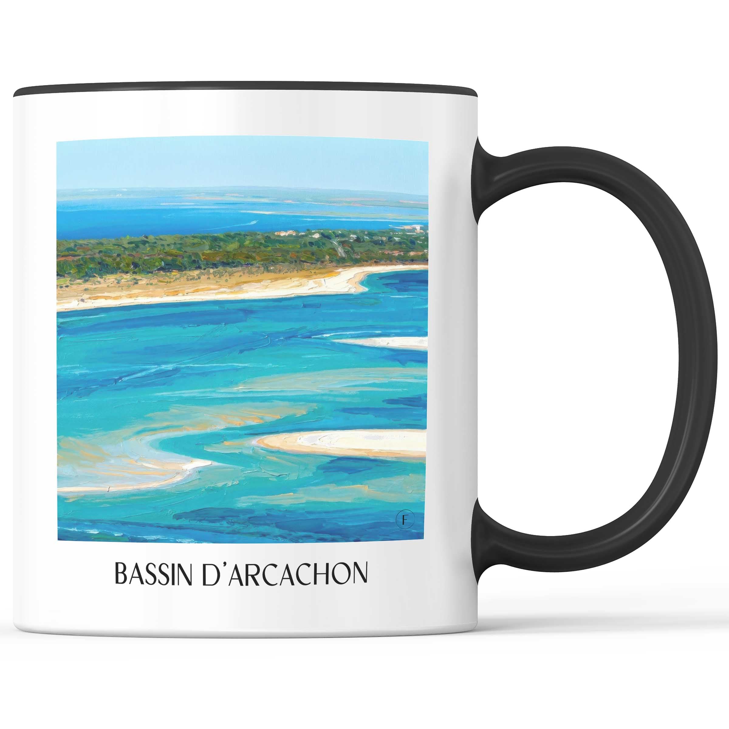 bassin-d'arcachon-gironde-frankreich-kaffeebecher-oil-painting-oelgemaelde