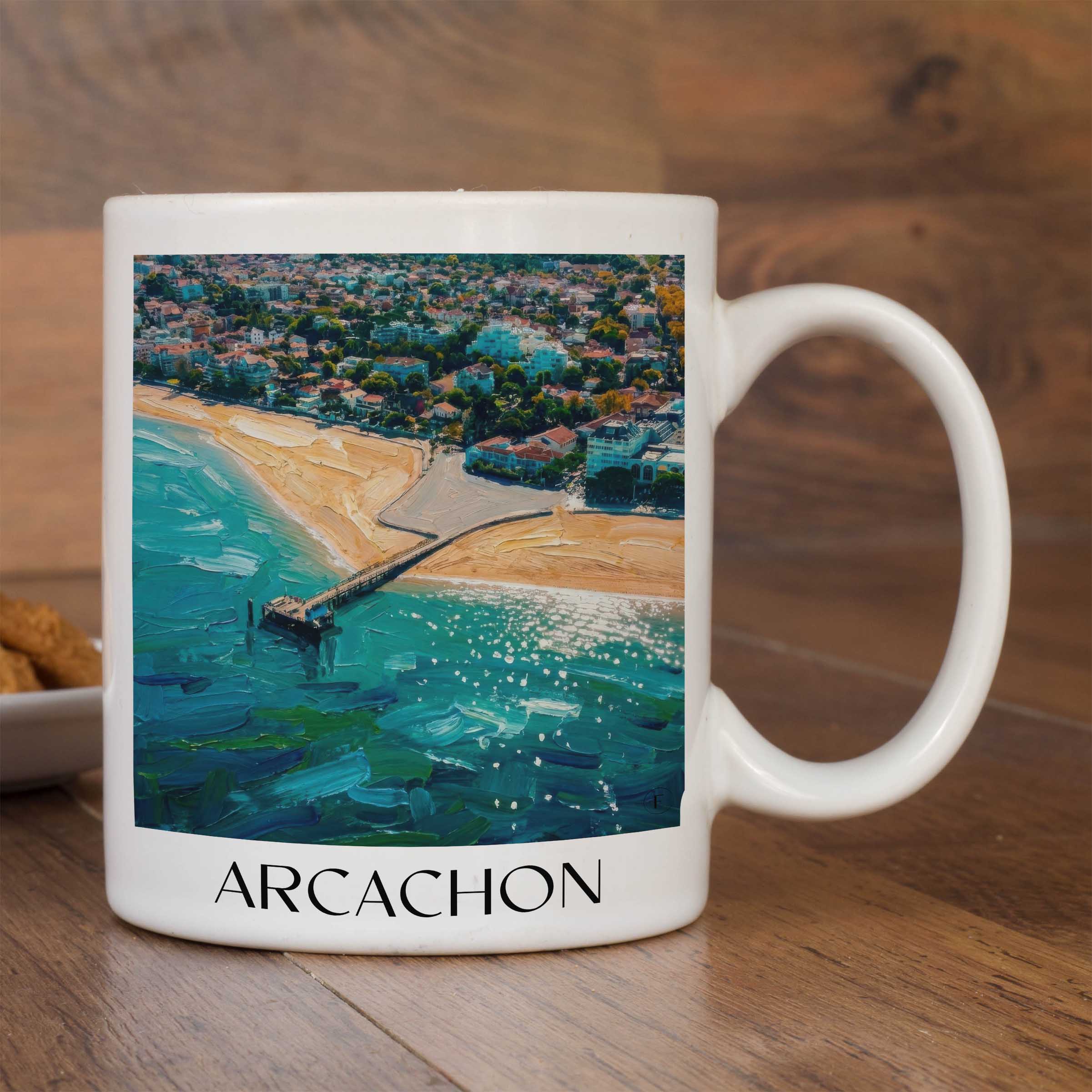 arcachon-gironde-frankreich-kaffeebecher-oil-painting-oelgemaelde