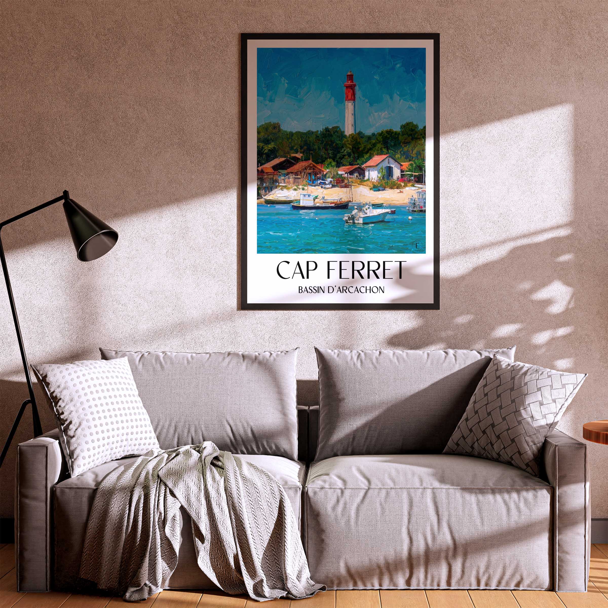 cap-ferret-bassin-d'arcachon-frankreich-poster-oil-painting-oelgemaelde