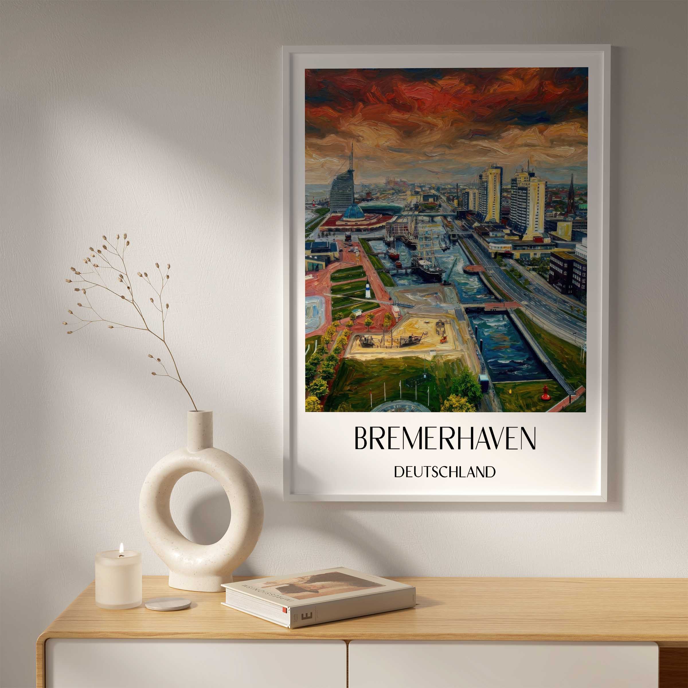 bremerhaven-deutschland-poster-oil-painting-oelgemaelde