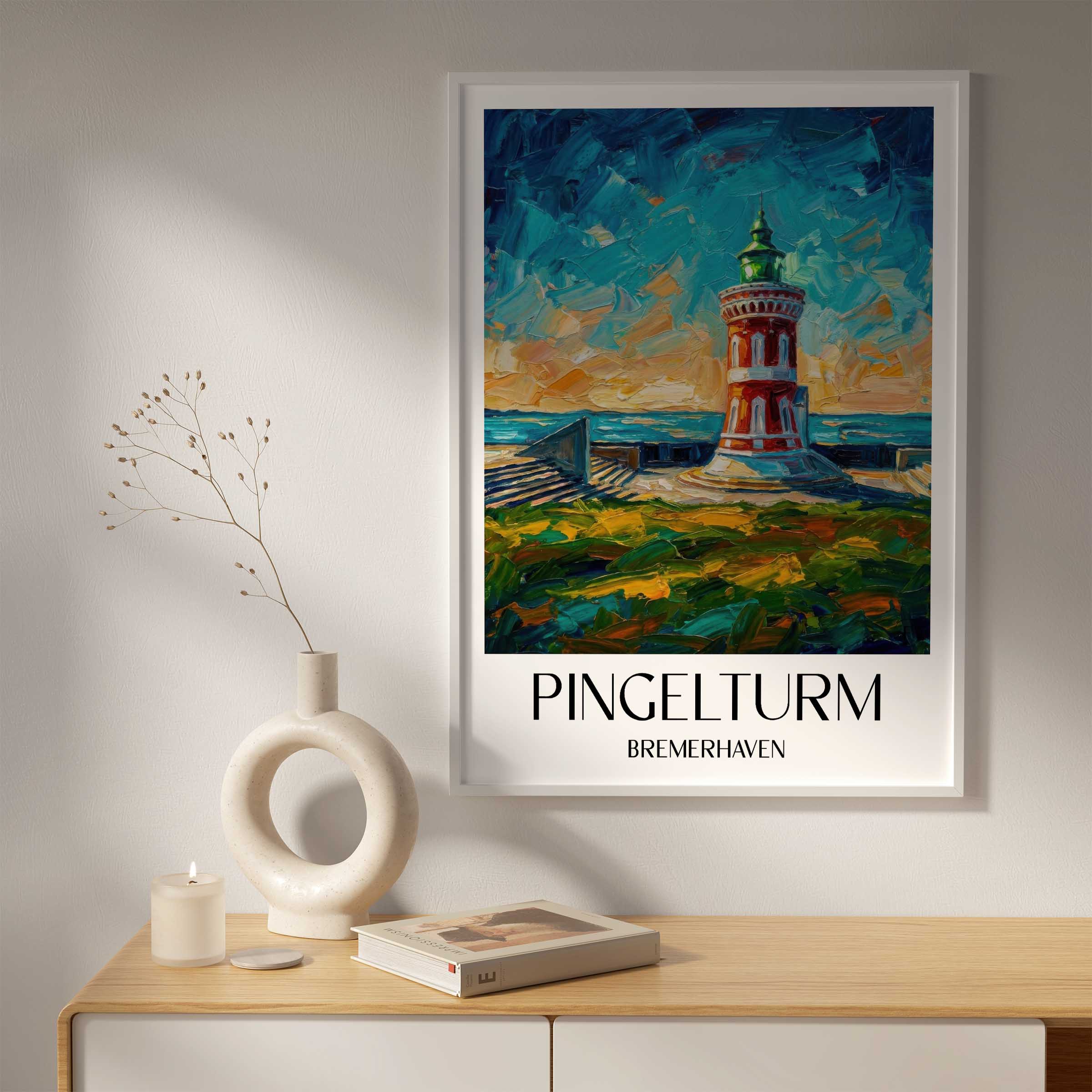 pingelturm-bremerhaven-deutschland-poster-oil-painting-oelgemaelde