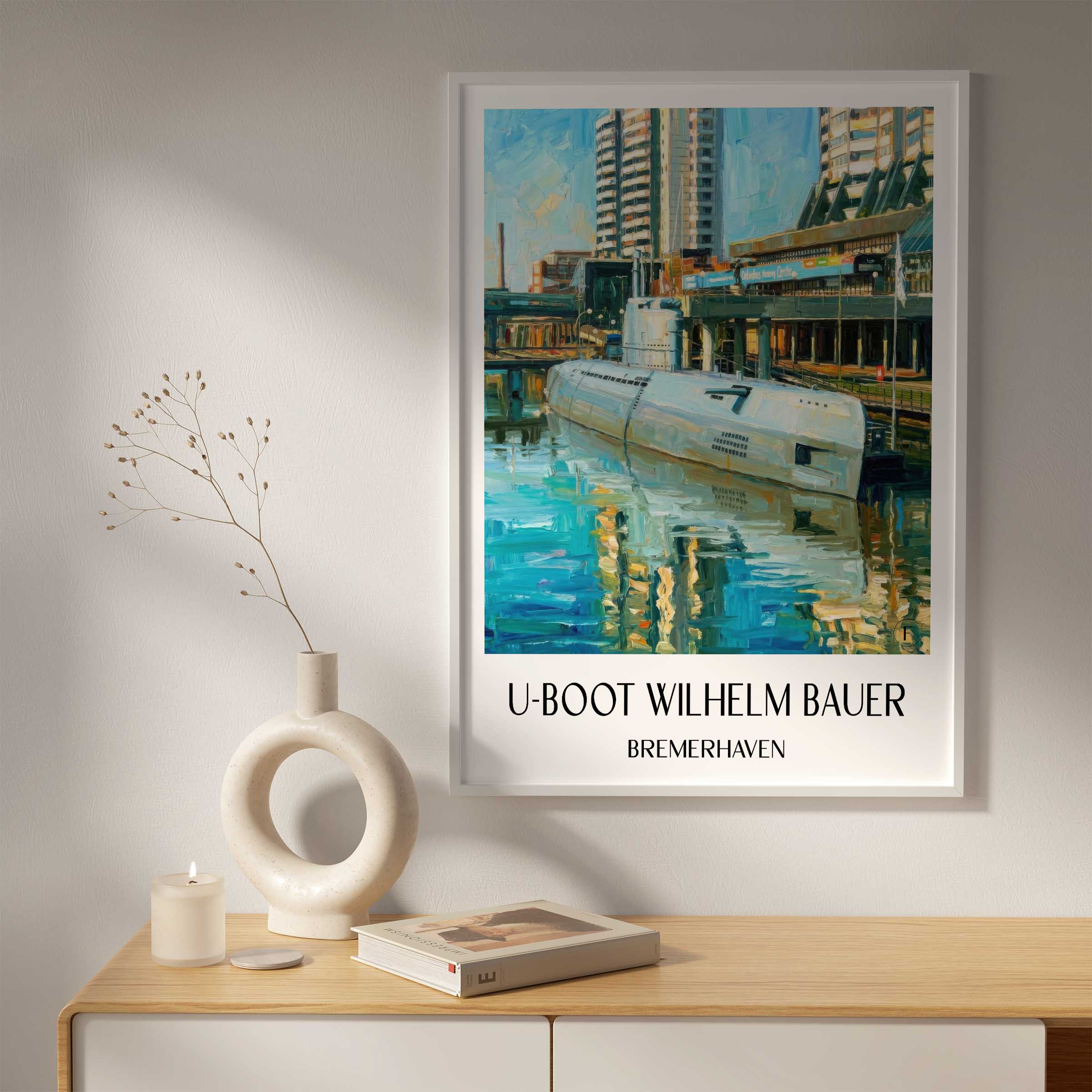 u-boot-wilhelm-bauer-bremerhaven-deutschland-poster-oil-painting-oelgemaelde