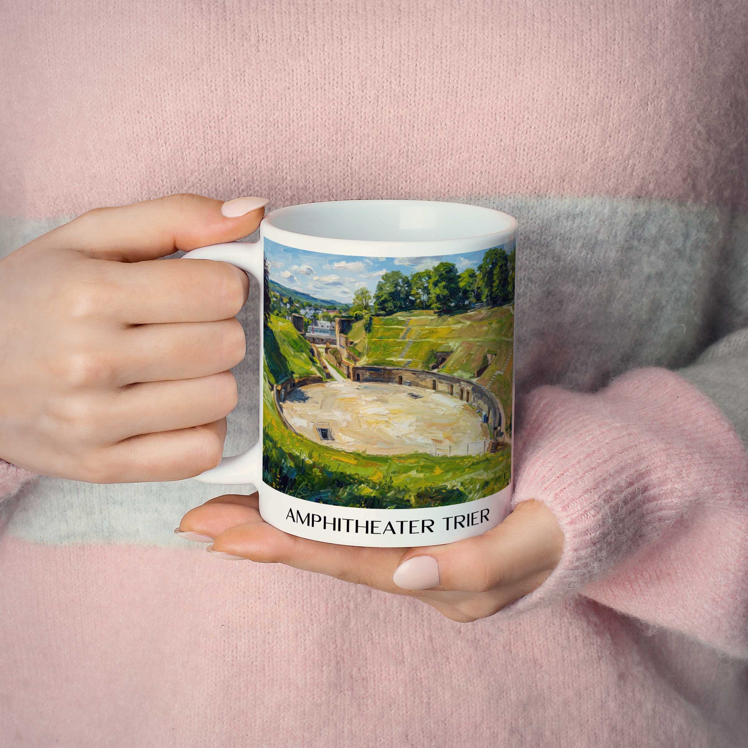 amphitheater-trier-deutschland-kaffeebecher-oil-painting-oelgemaelde