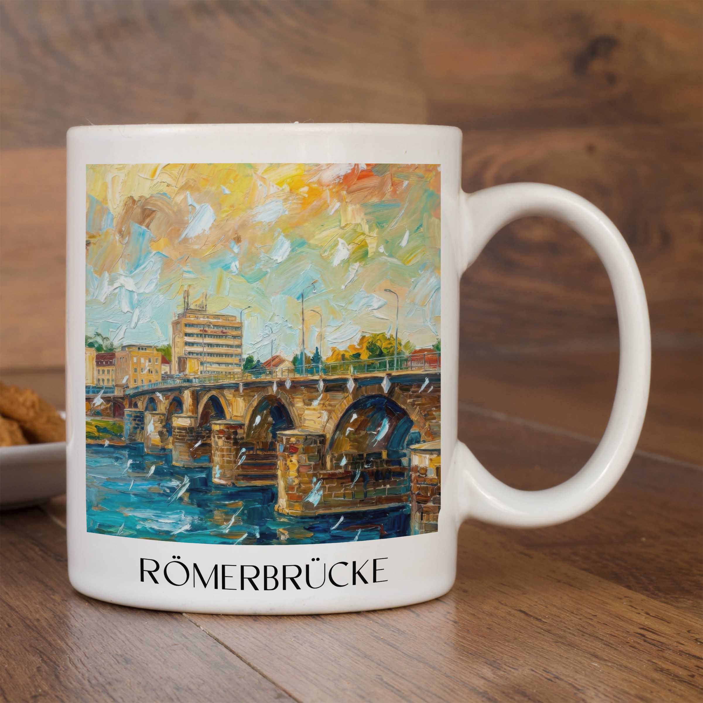 römerbrücke-trier-deutschland-kaffeebecher-oil-painting-oelgemaelde