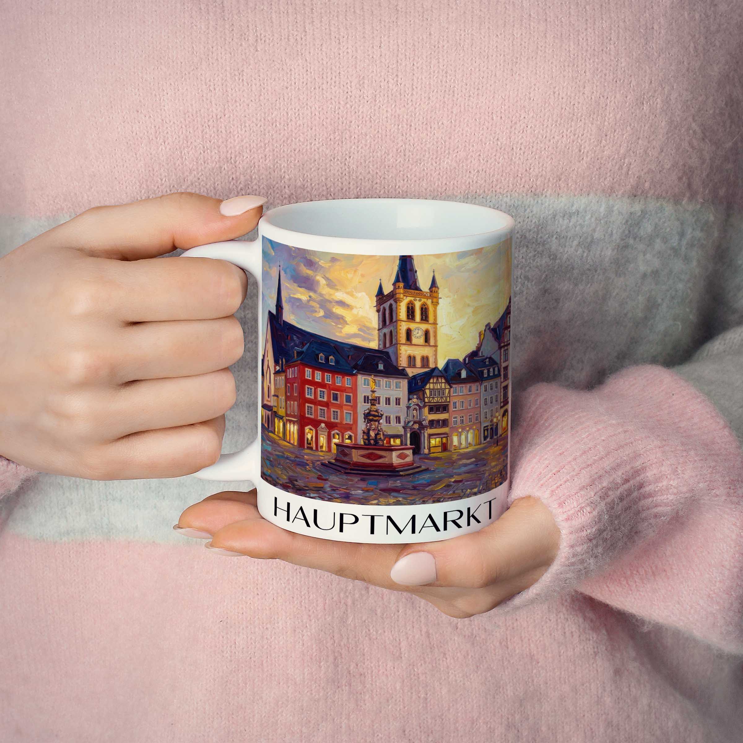 hauptmarkt-trier-deutschland-kaffeebecher-oil-painting-oelgemaelde