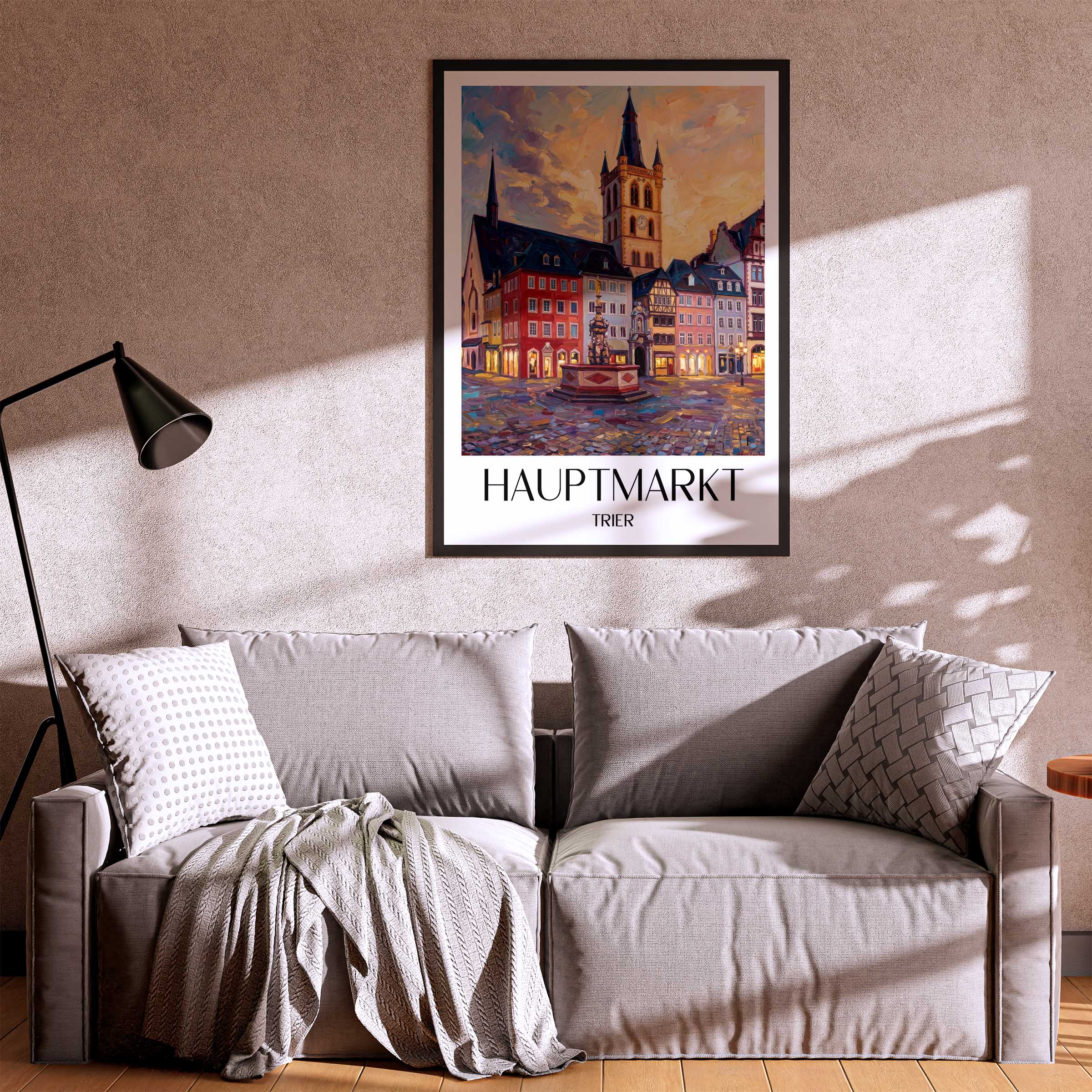 hauptmarkt-trier-deutschland-poster-oil-painting-oelgemaelde