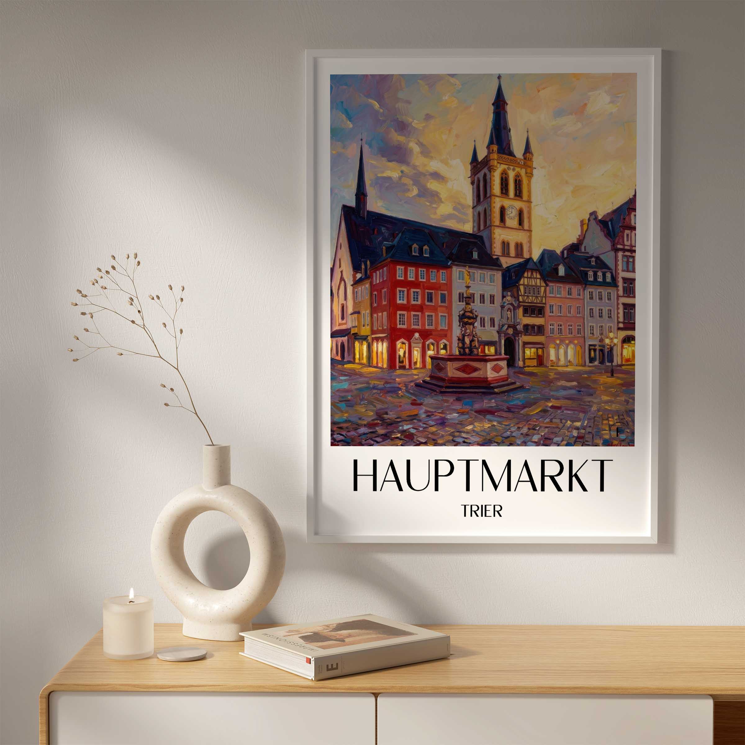 hauptmarkt-trier-deutschland-poster-oil-painting-oelgemaelde