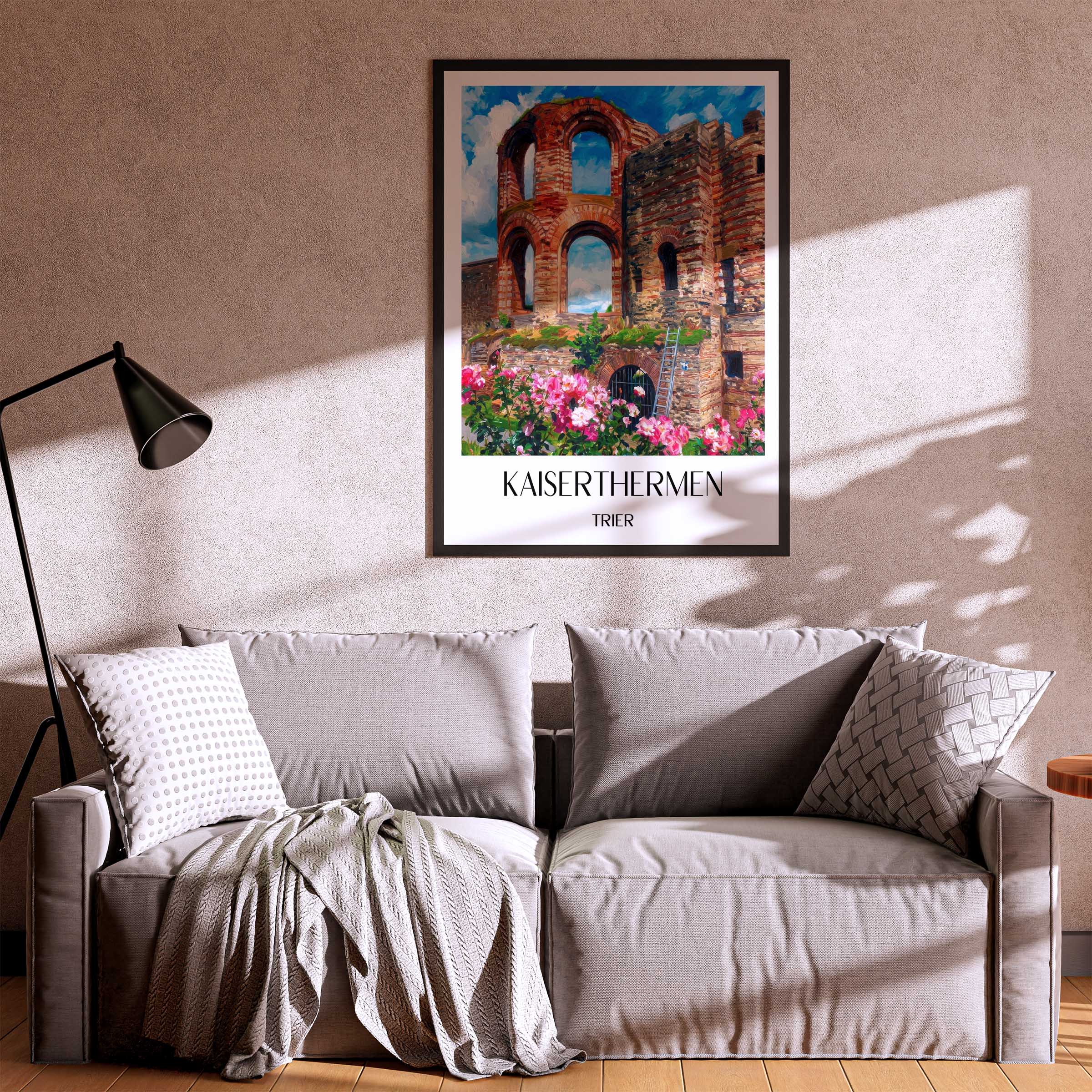 kaiserthermen-trier-deutschland-poster-oil-painting-oelgemaelde