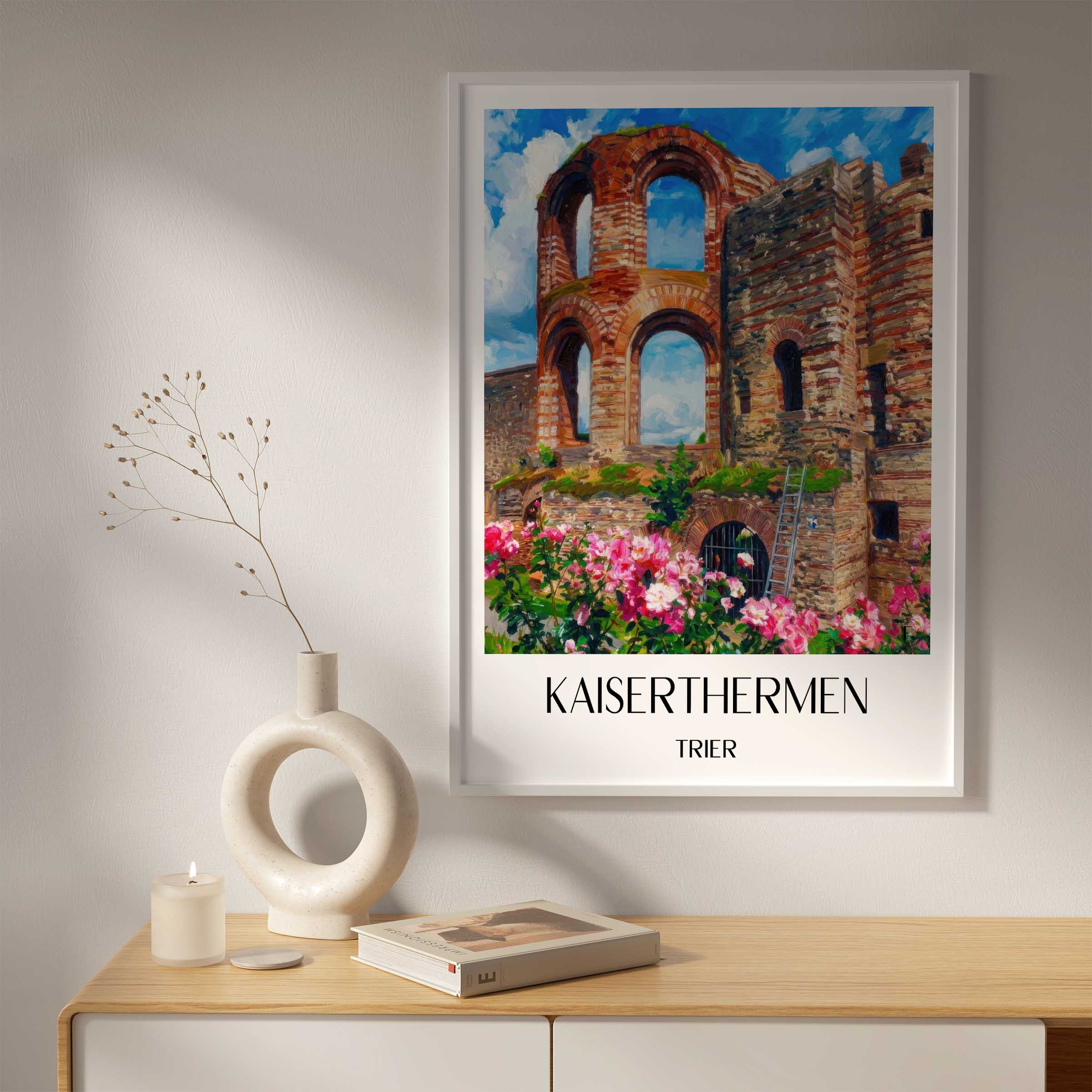 kaiserthermen-trier-deutschland-poster-oil-painting-oelgemaelde