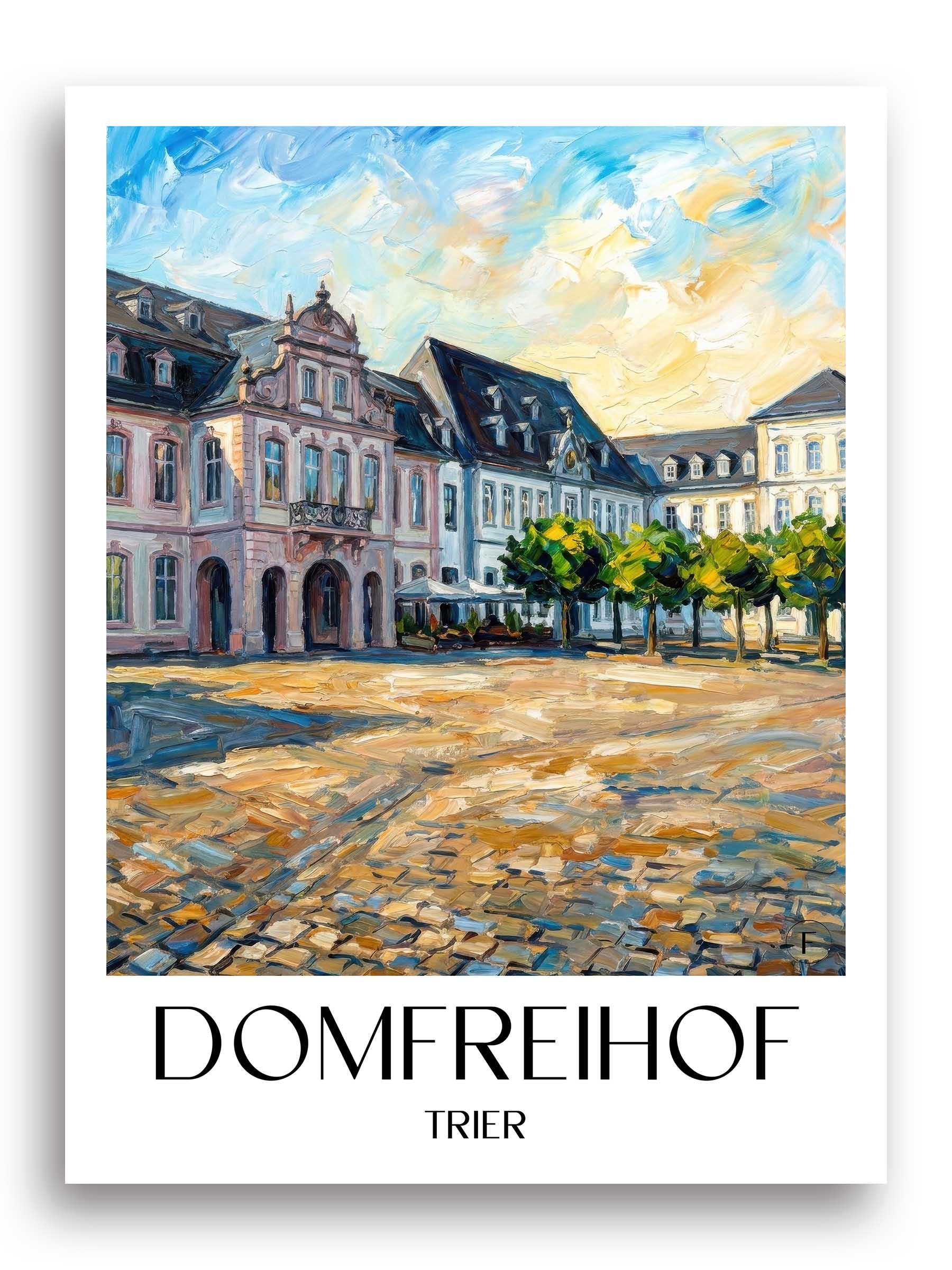 domfreihof-trier-deutschland-poster-oil-painting-oelgemaelde