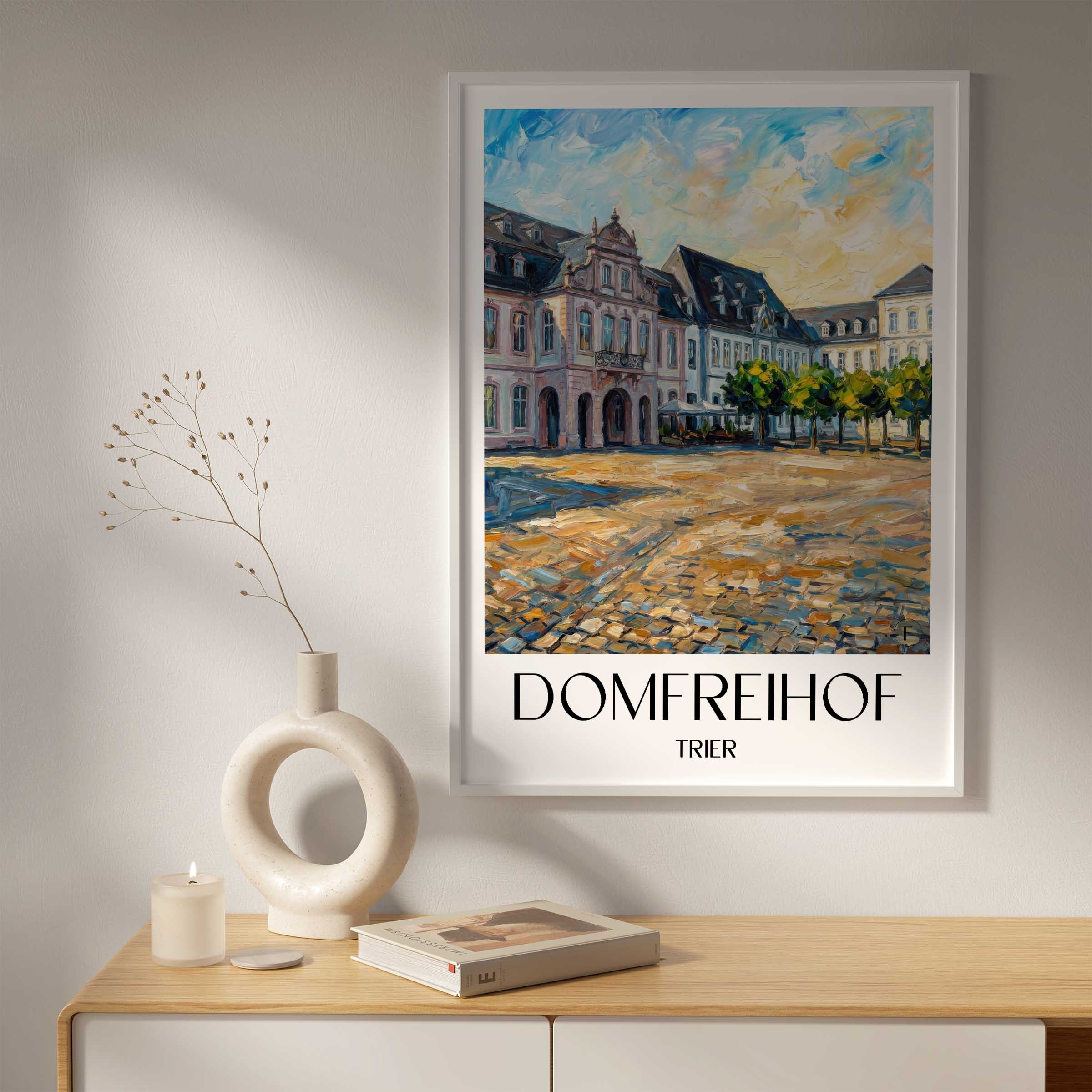 domfreihof-trier-deutschland-poster-oil-painting-oelgemaelde