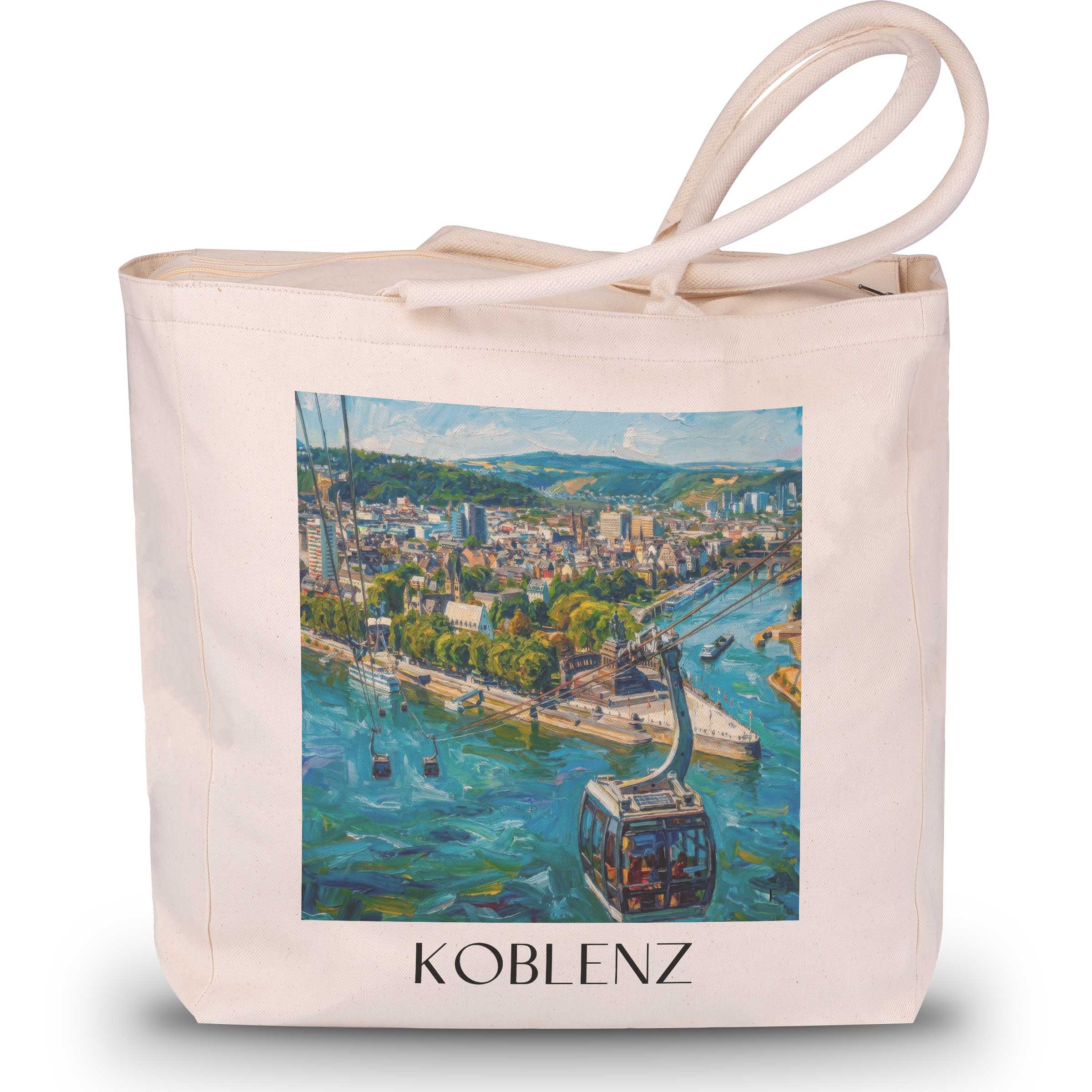 koblenz-rheinland-pfalz-deutschland-einkaufstasche-oil-painting-oelgemaelde