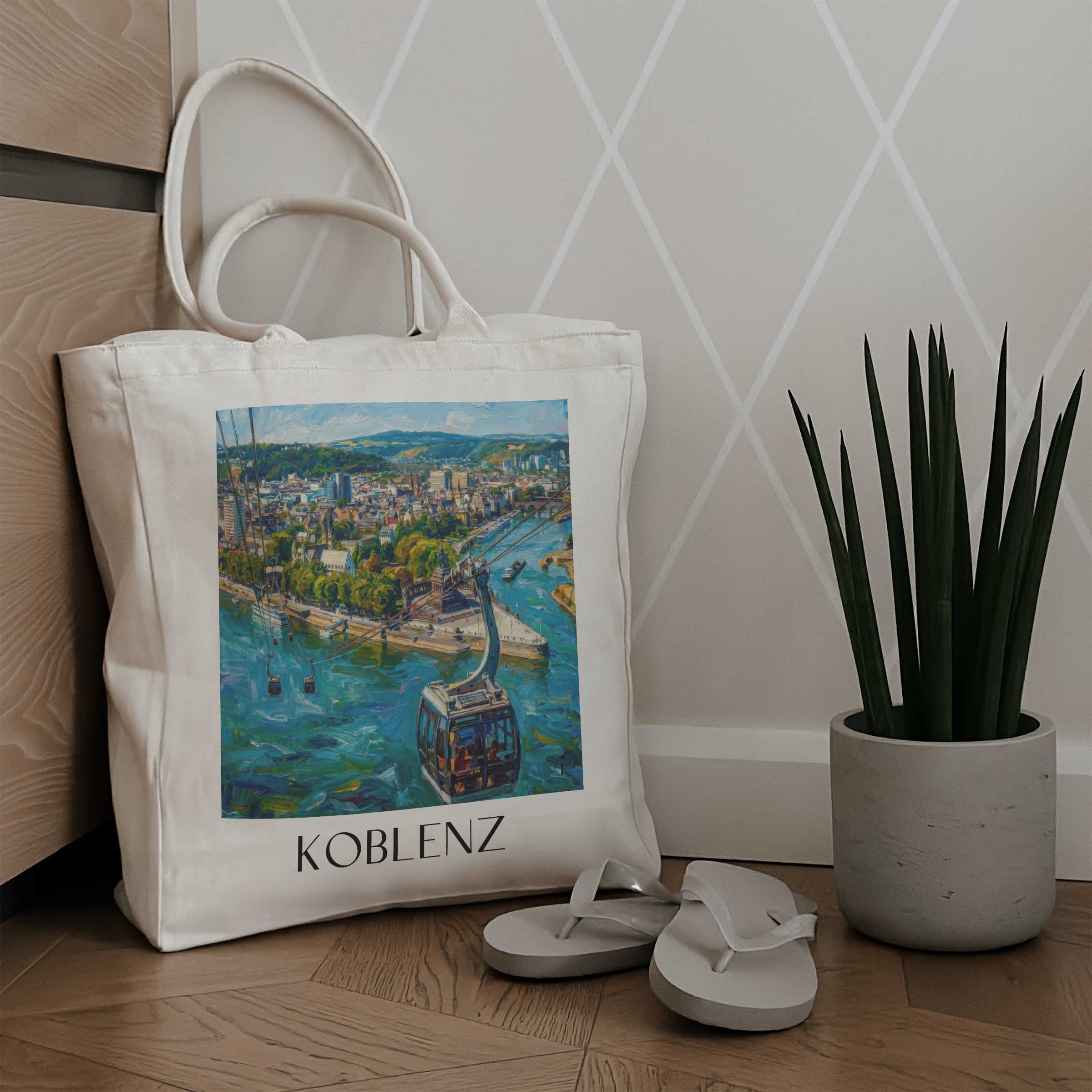 koblenz-rheinland-pfalz-deutschland-einkaufstasche-oil-painting-oelgemaelde