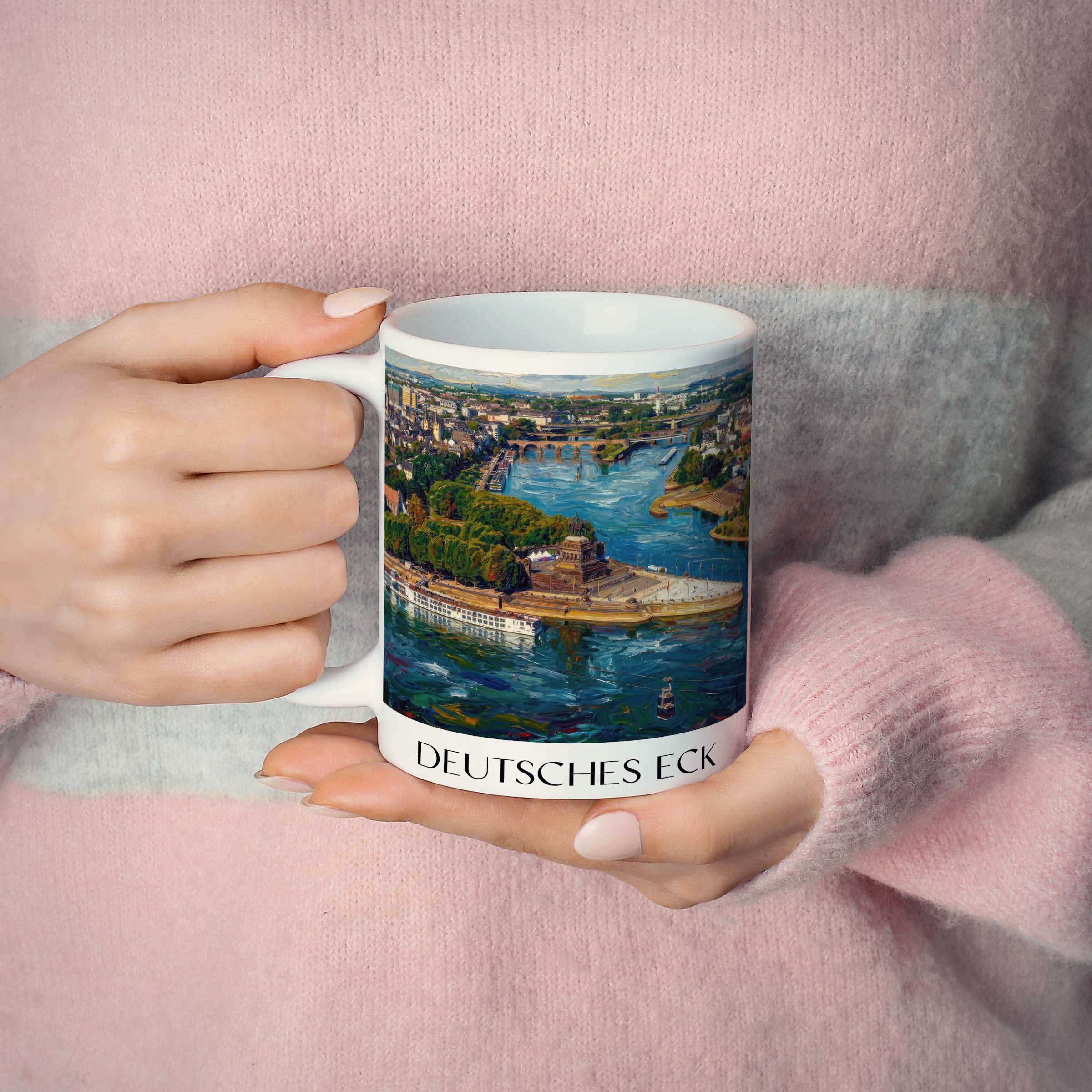 deutsches-eck-koblenz-deutschland-kaffeebecher-oil-painting-oelgemaelde