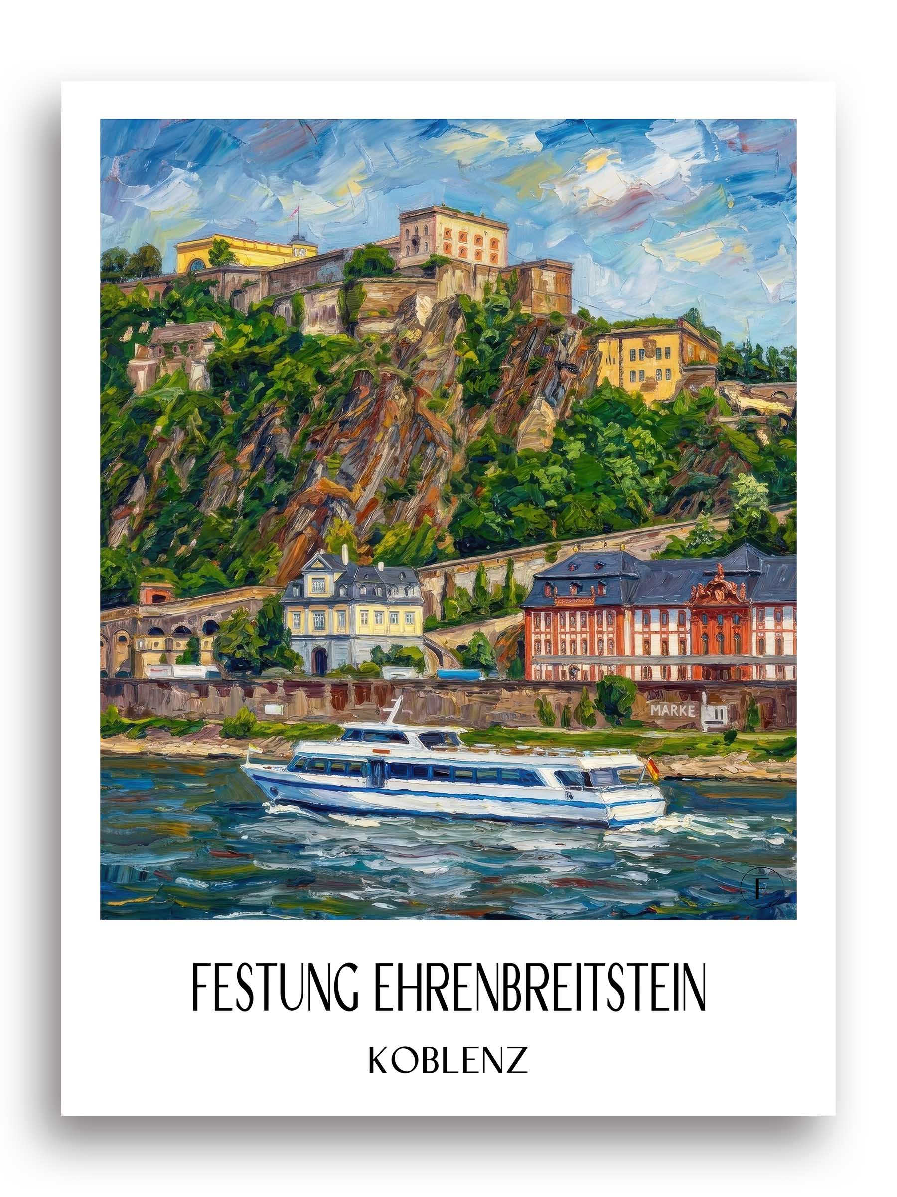festung-ehrenbreitstein
-koblenz-deutschland-poster-oil-painting-oelgemaelde
